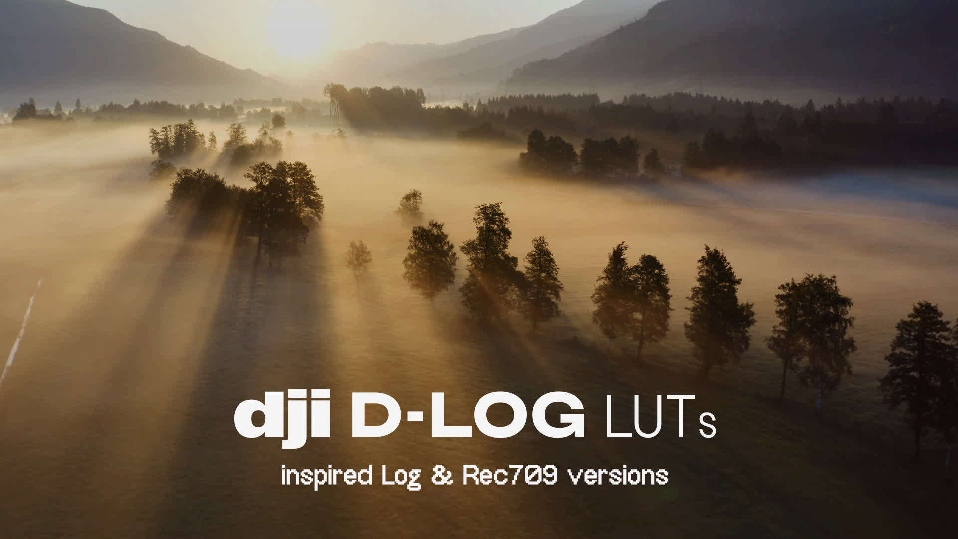 DJI D-Log Inspired Cinematic Luts