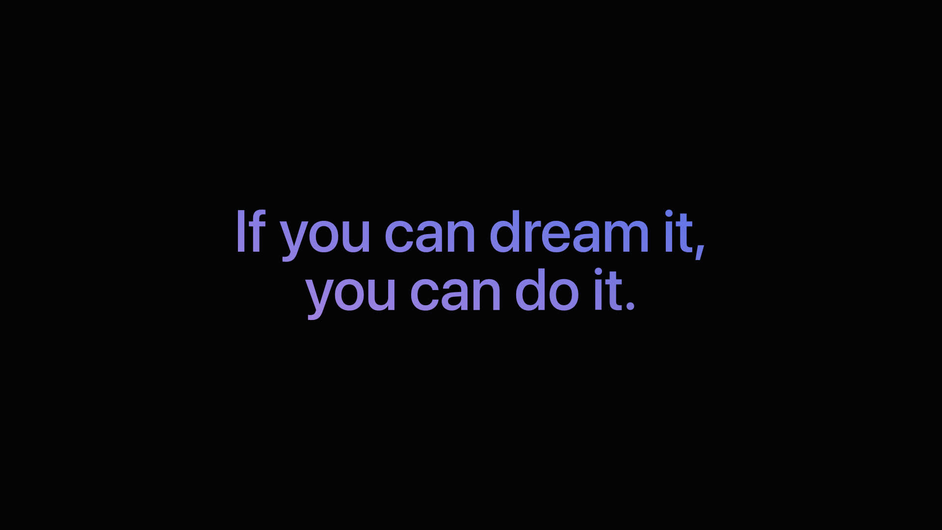 Dark Gradient Text Preset