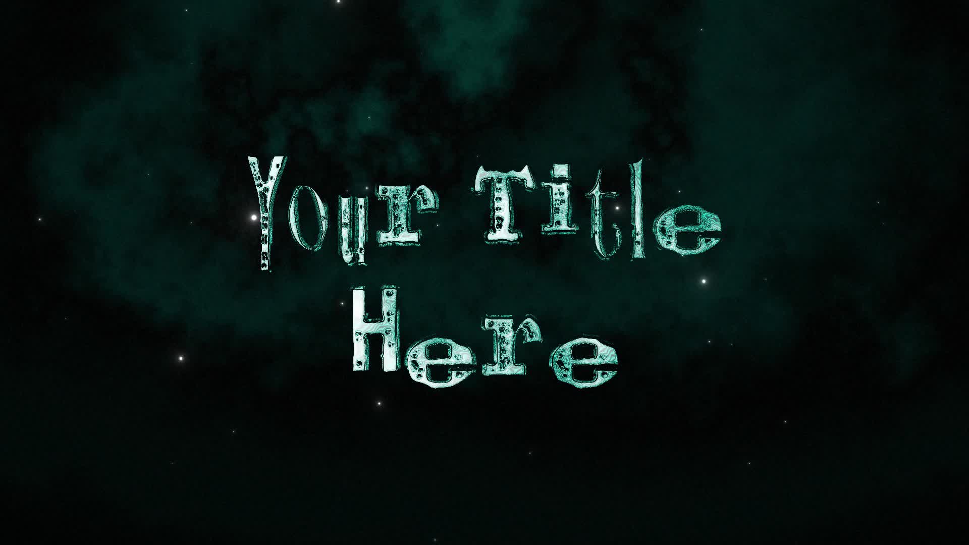 Dark Horror Grunge Title