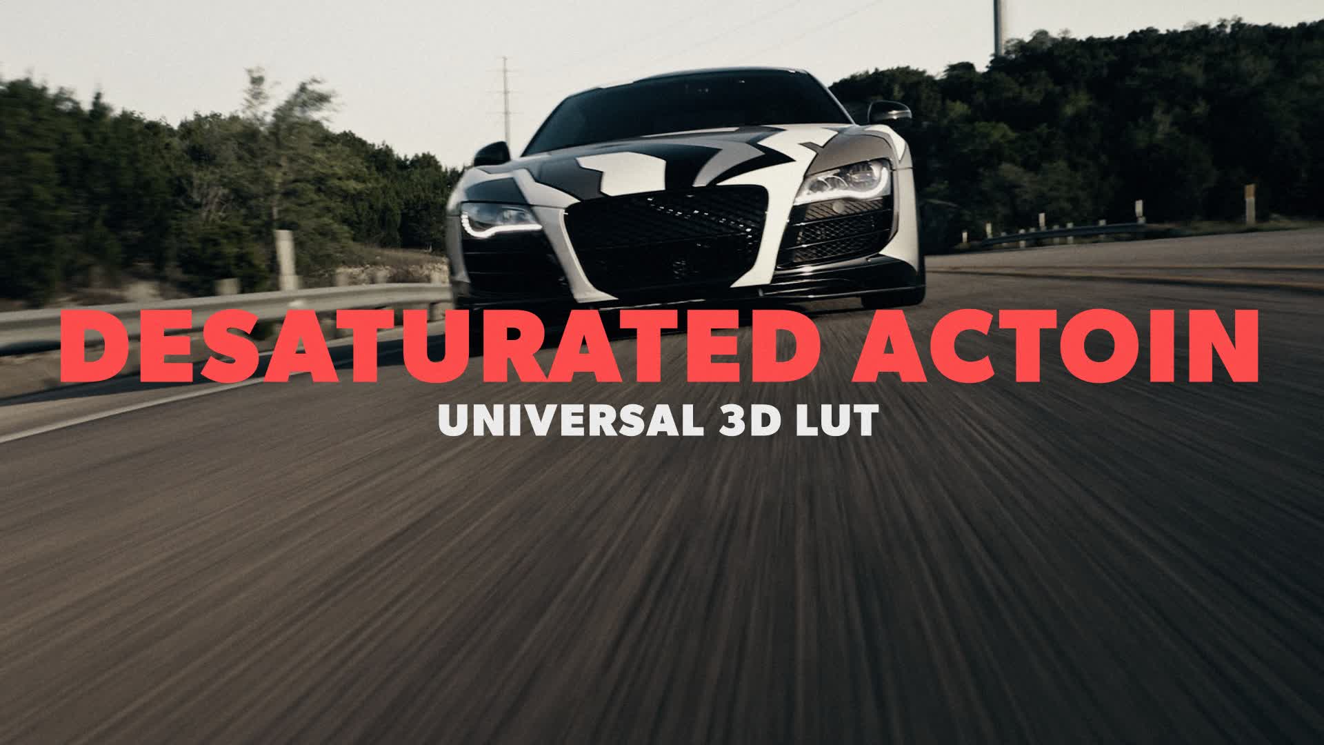 Desaturated Action Overlay LUT