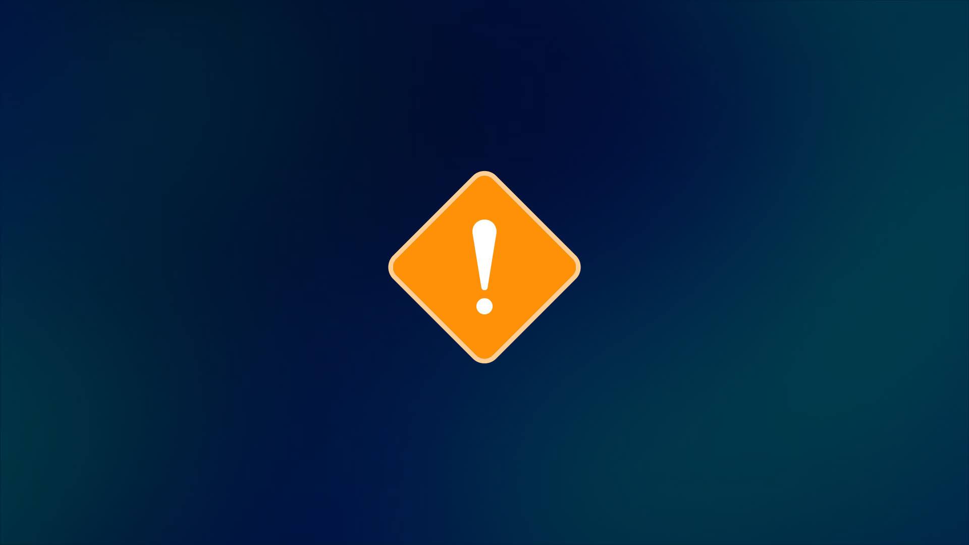 Diamond Alert Symbol