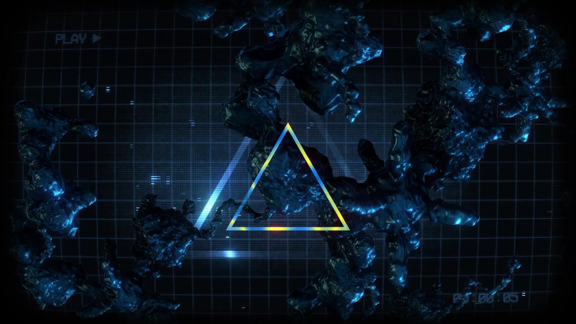 Digital Biology Glitch Screen