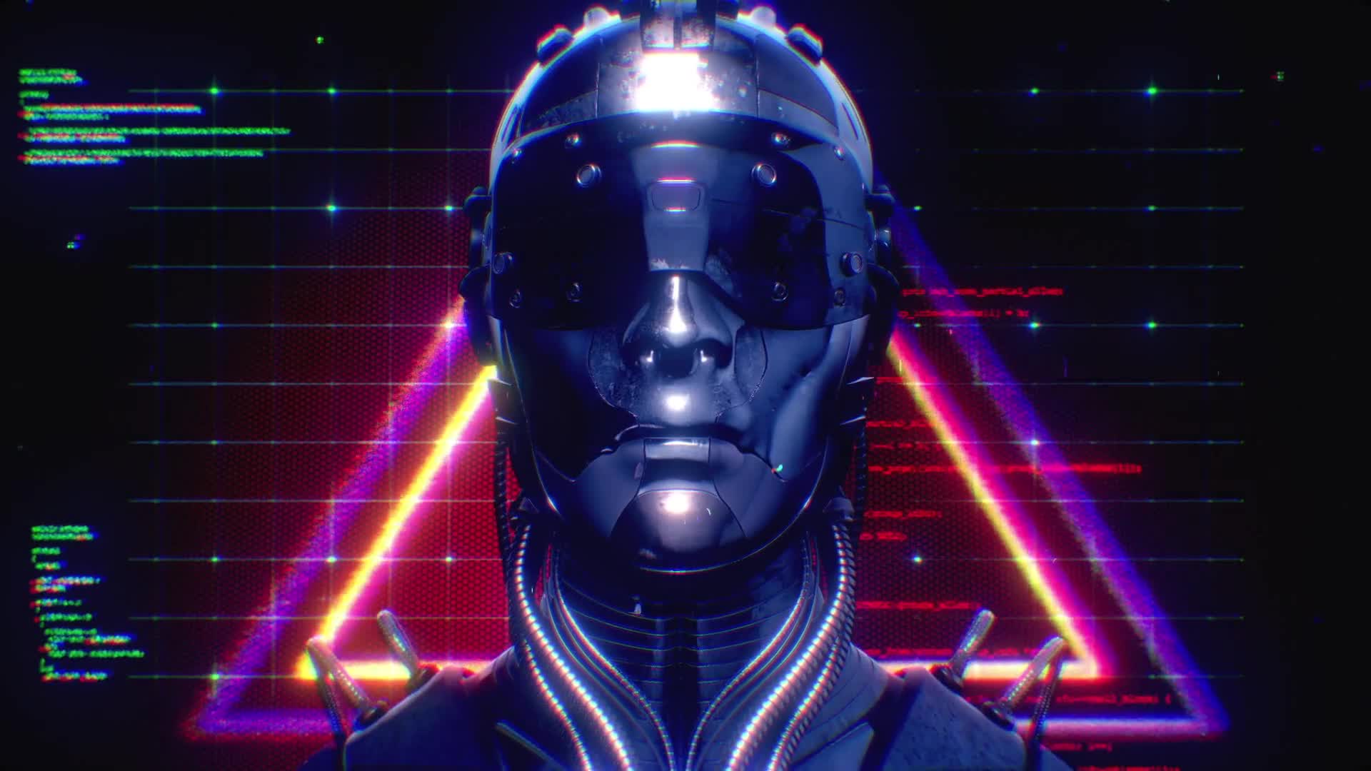 Digital Cyberpunk AI
