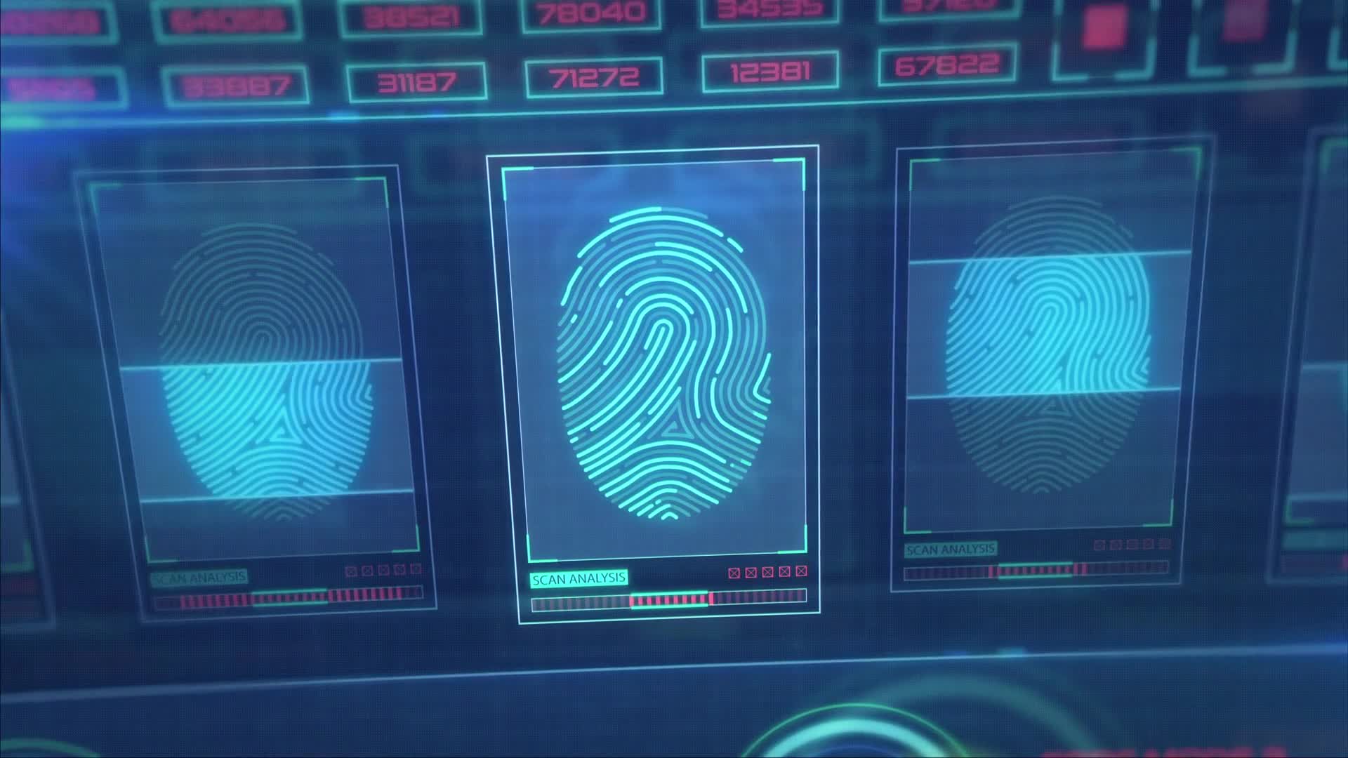 Digital Fingerprint Scan