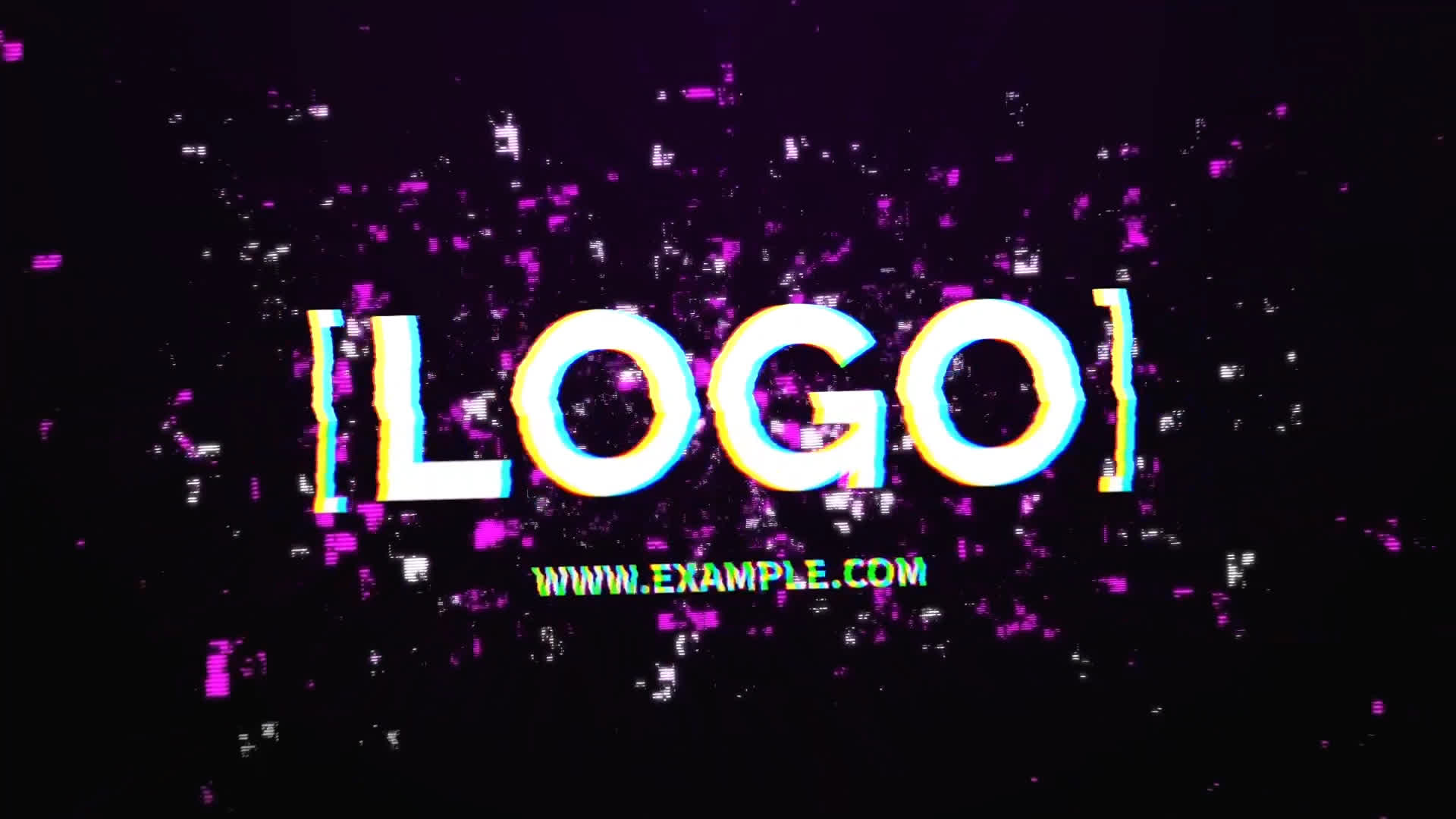 Digital Glitch Logo