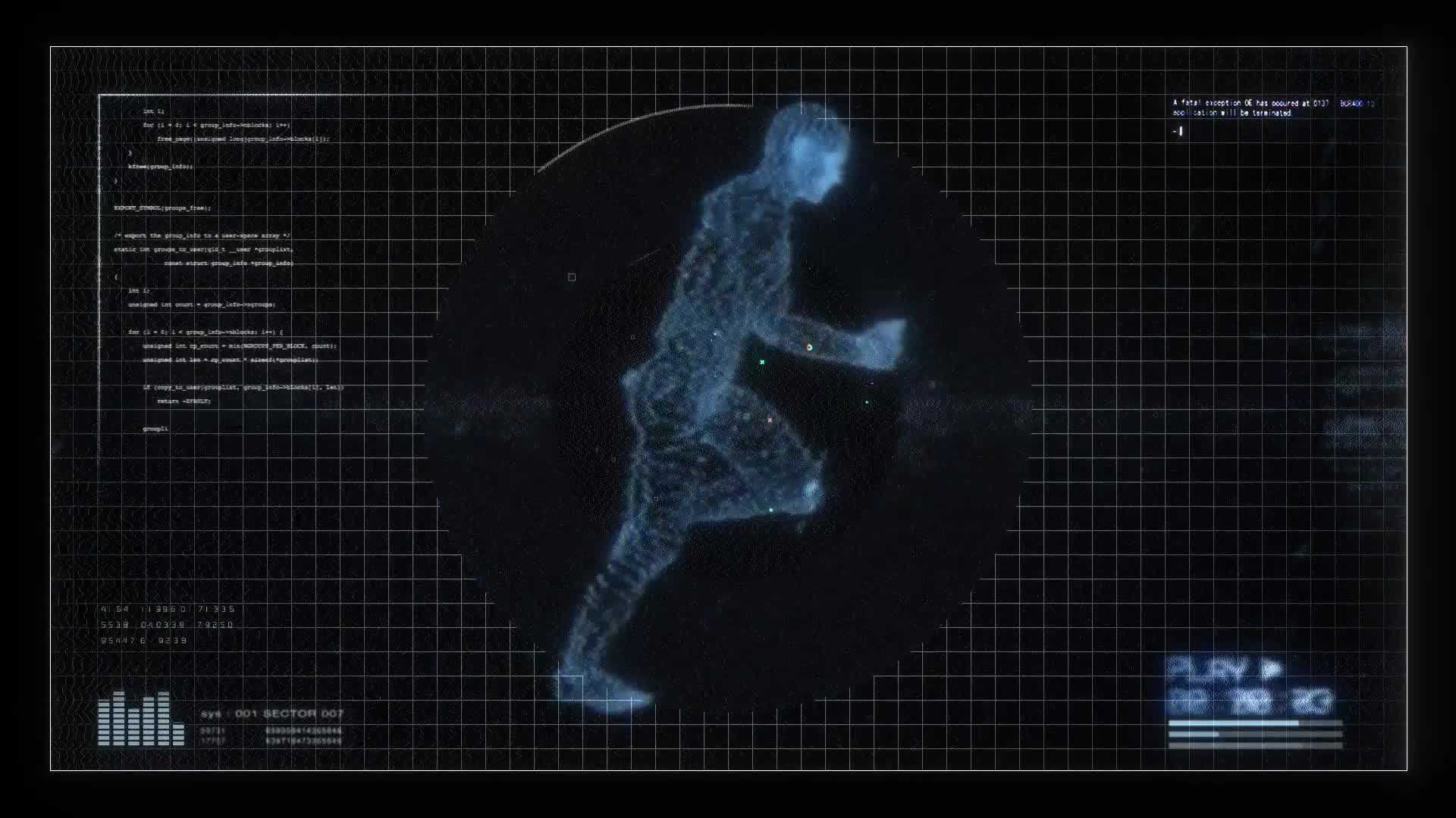 Digital Runner Data Screen