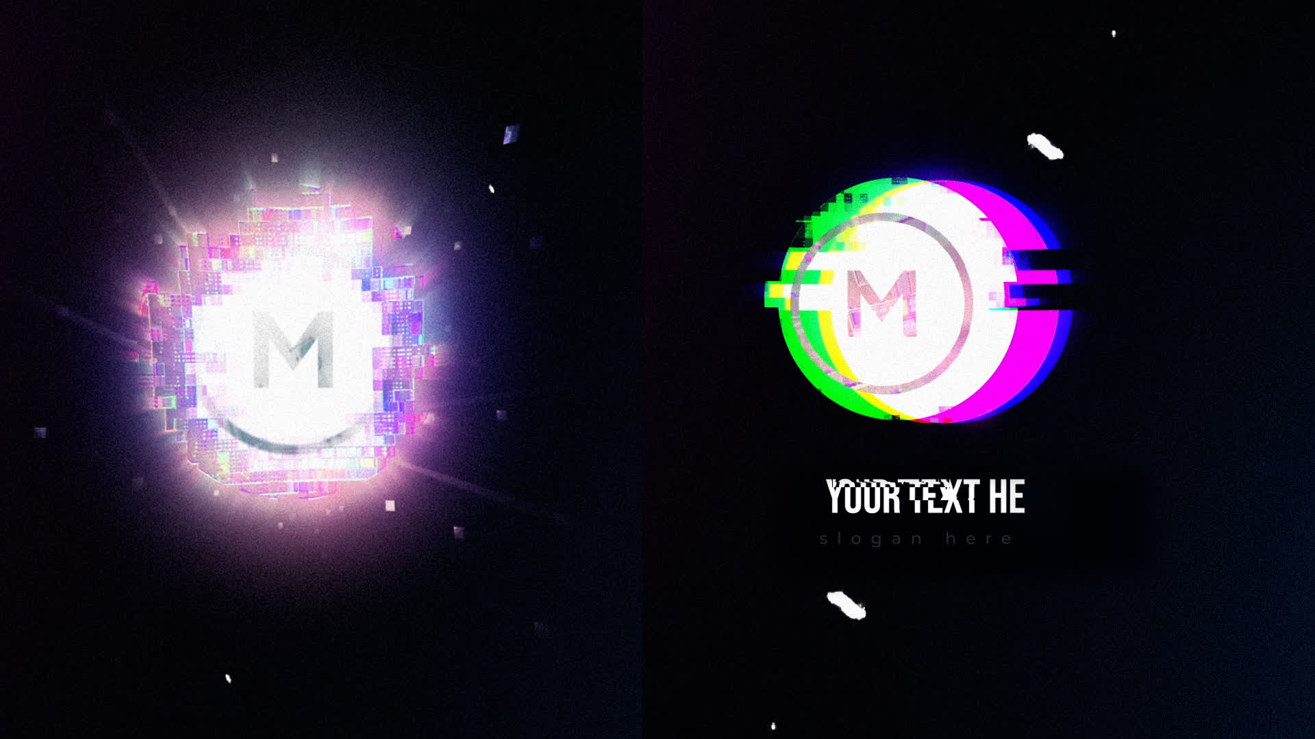 Digital Scan Logo Reveal