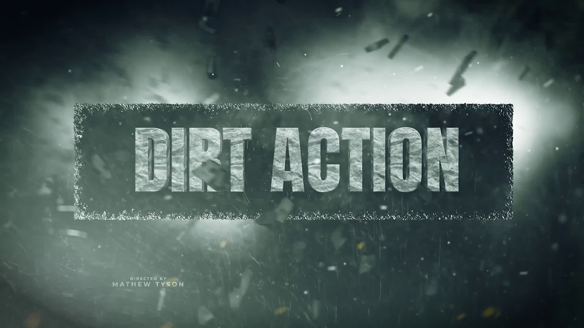 Dirt Action Title Design