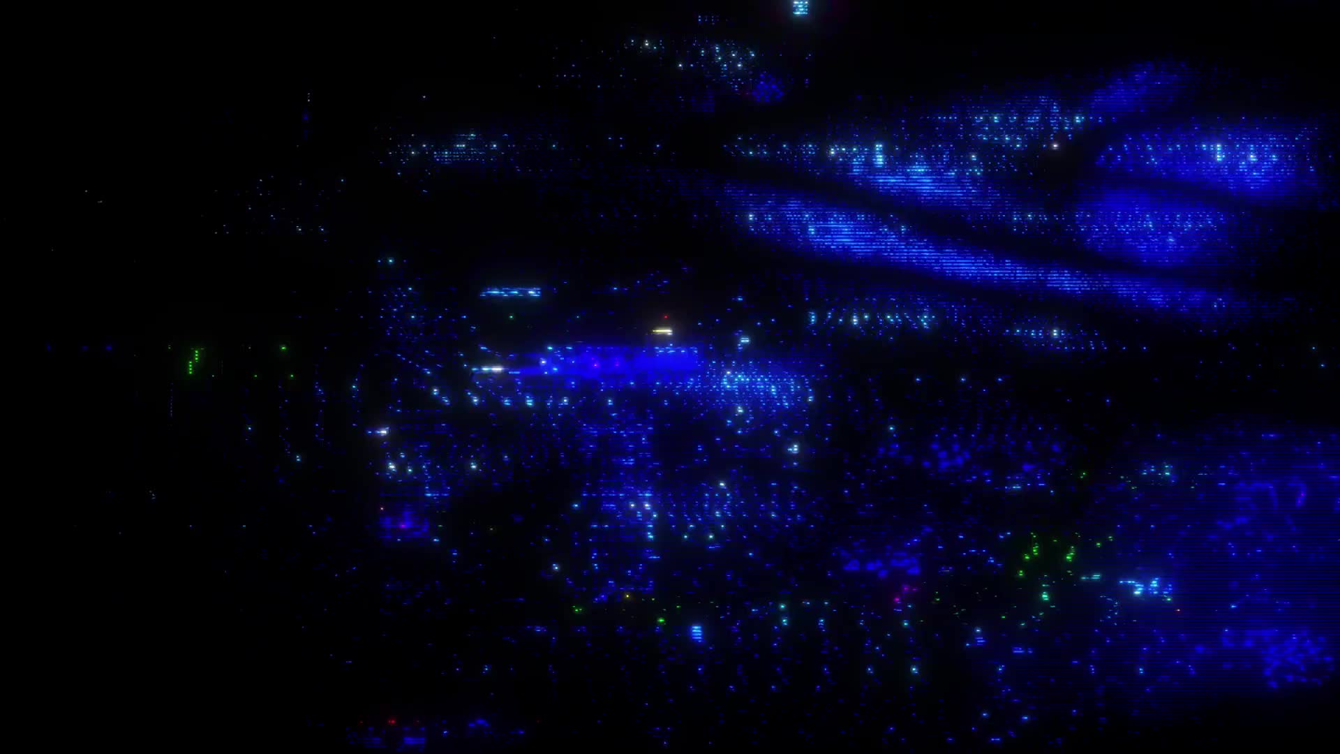 Distorted Glitch Noise Texture