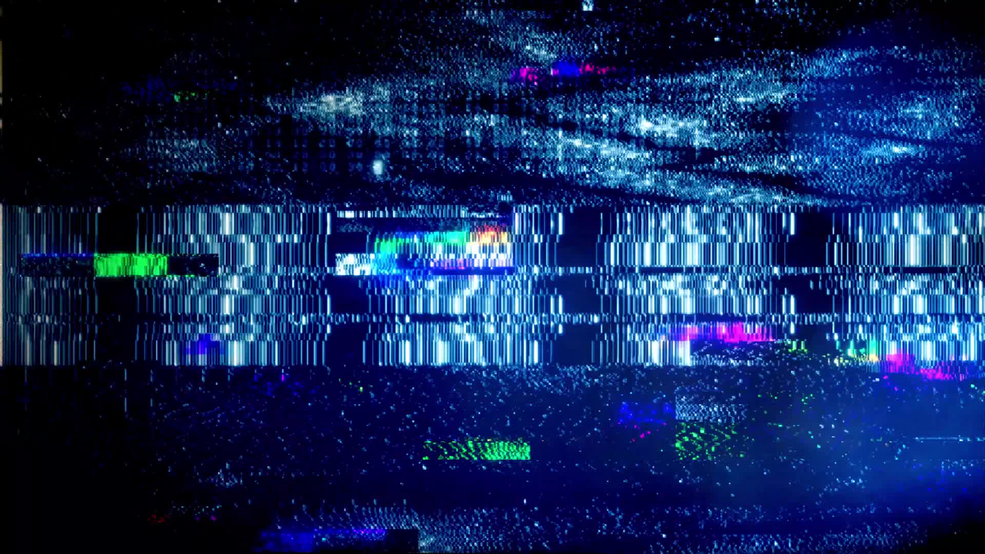 Distorted Glitch Texture