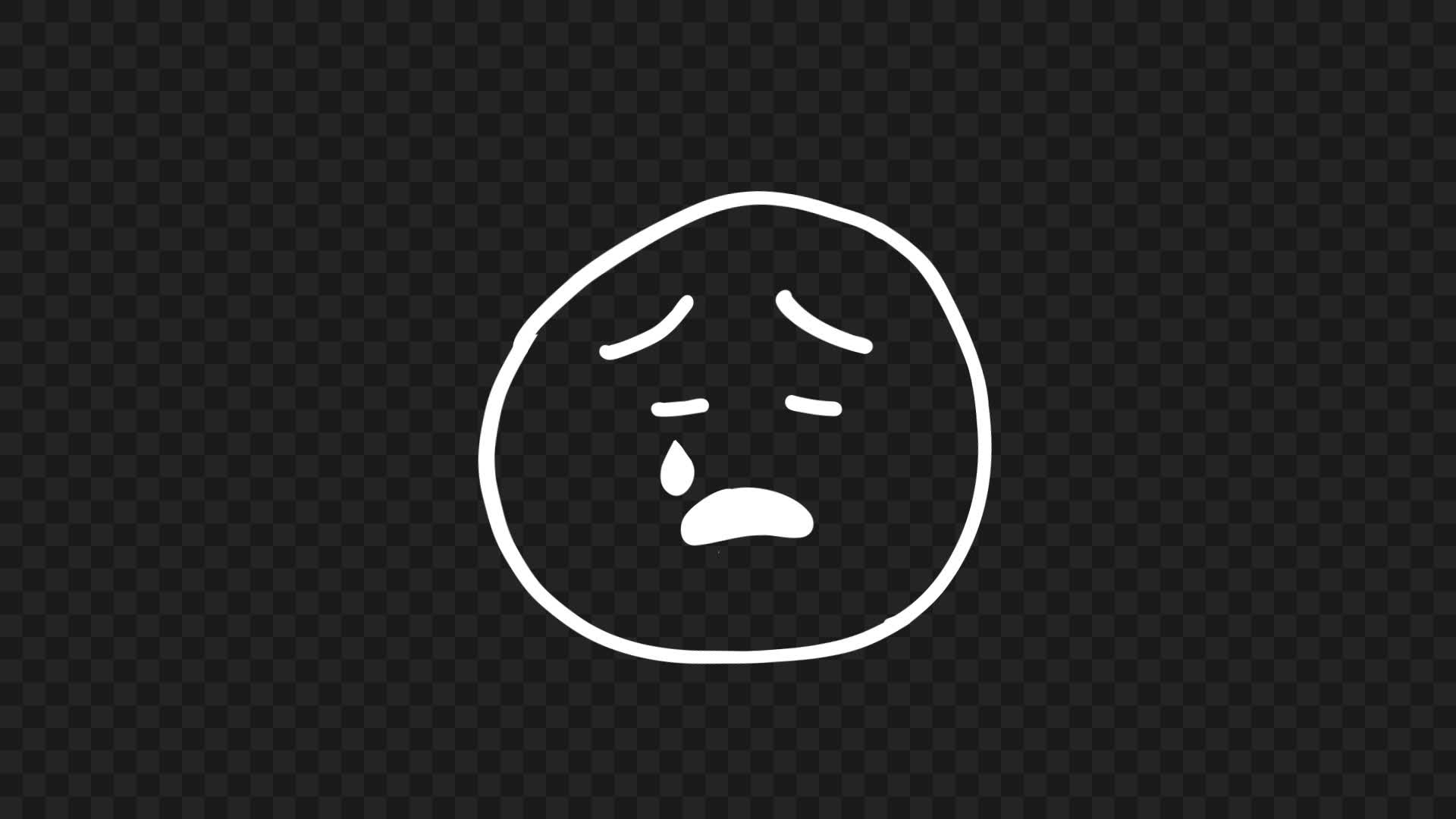 Doodle Sad Emoji