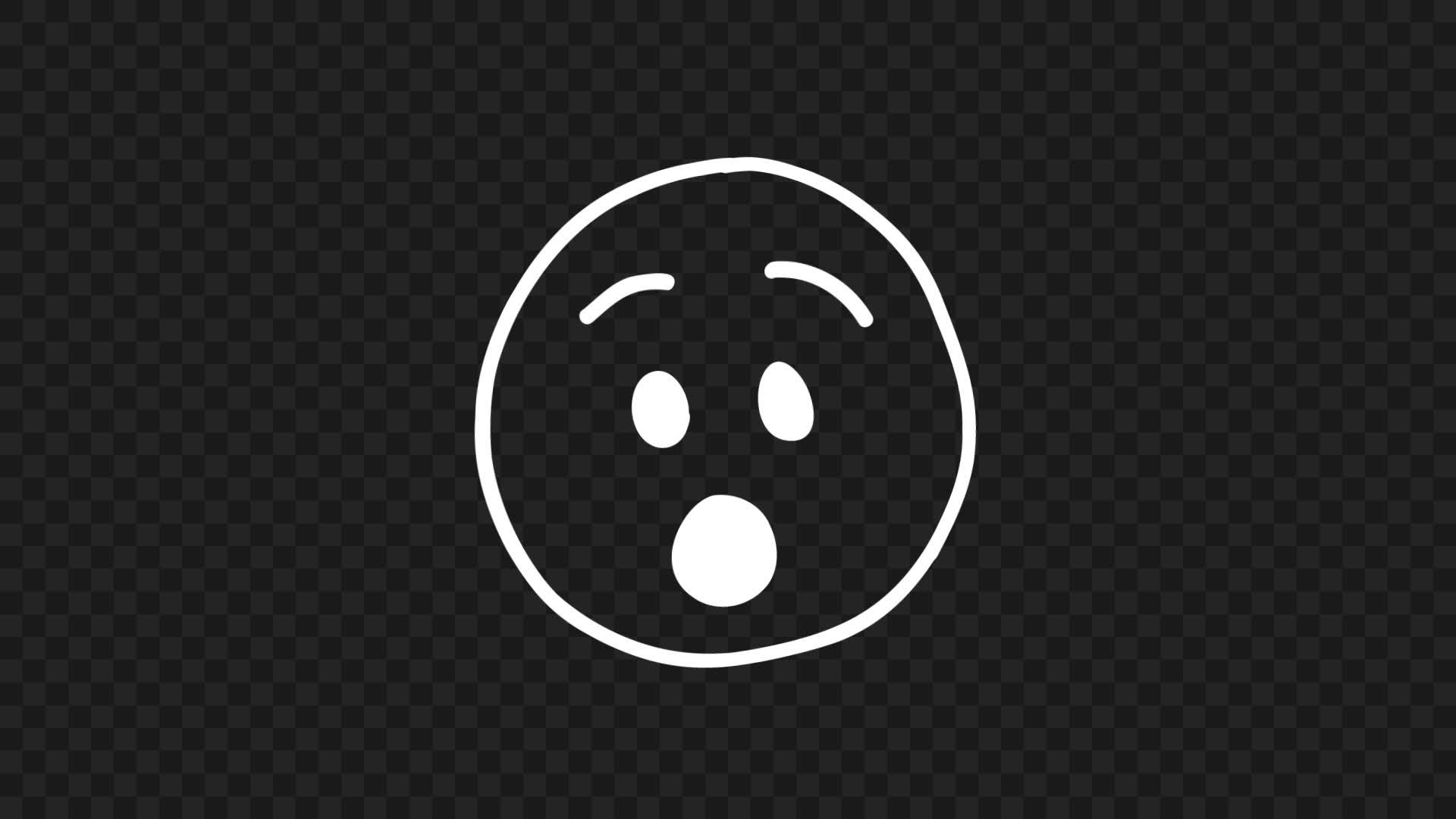 Doodle Surprised Emoji