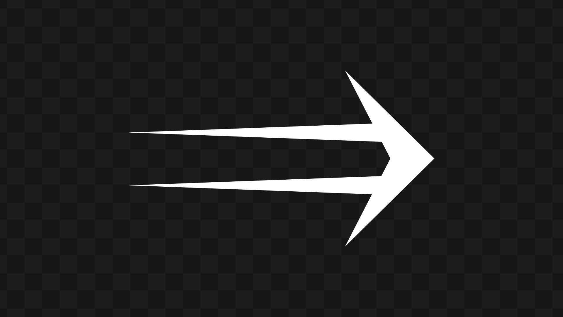 Double Line Arrow
