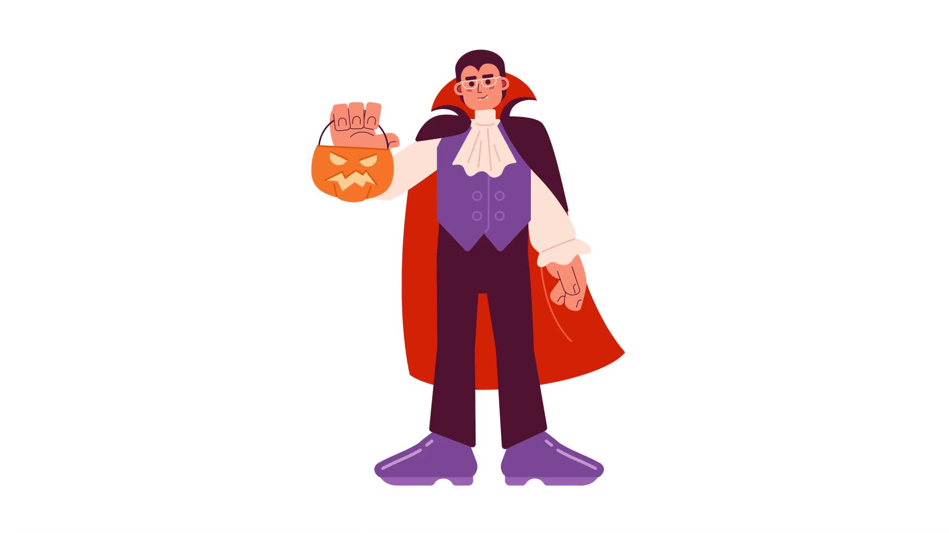 Dracula Candy Halloween Animation