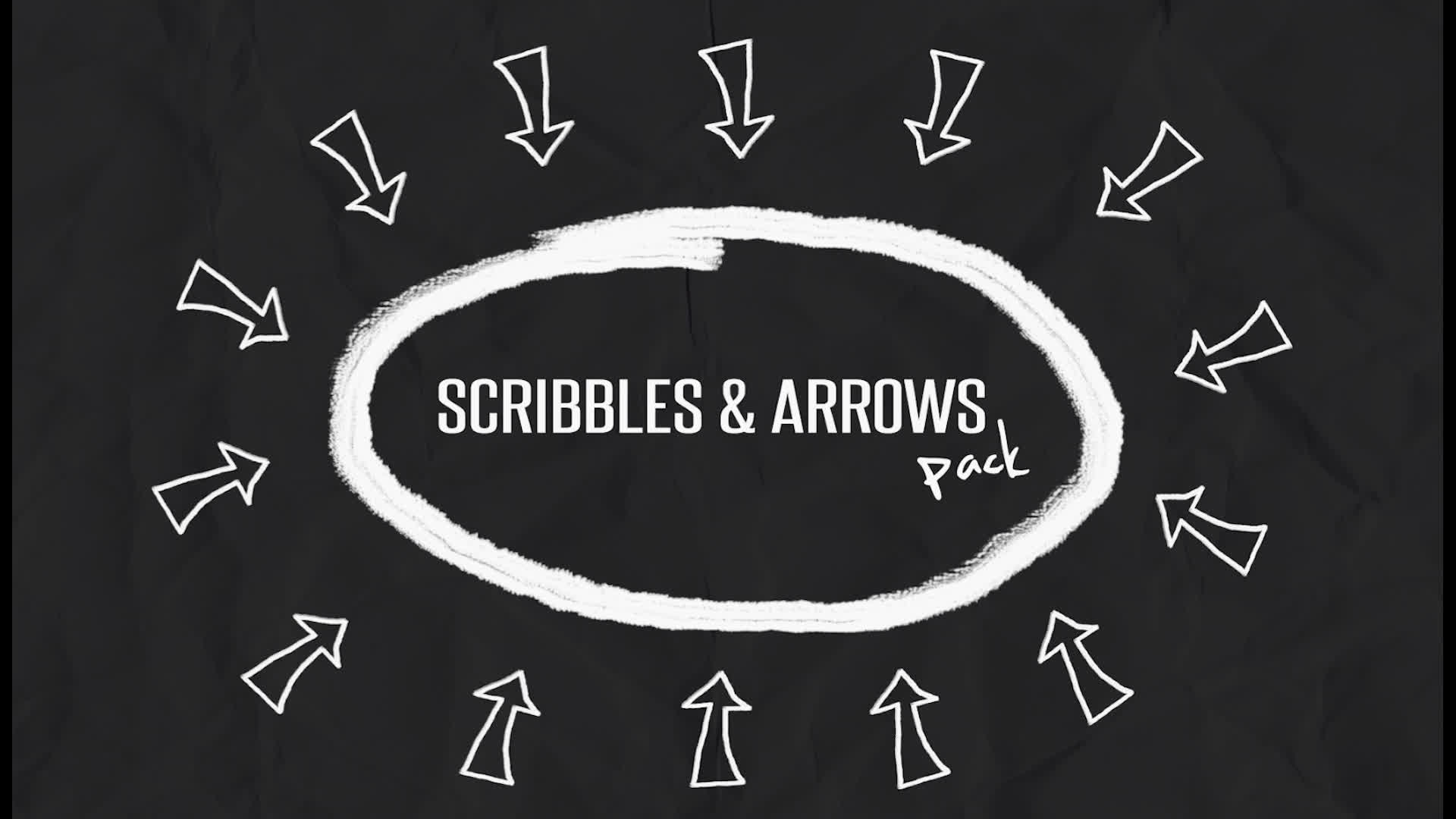 Drawn Scribbles And Arrows Pack