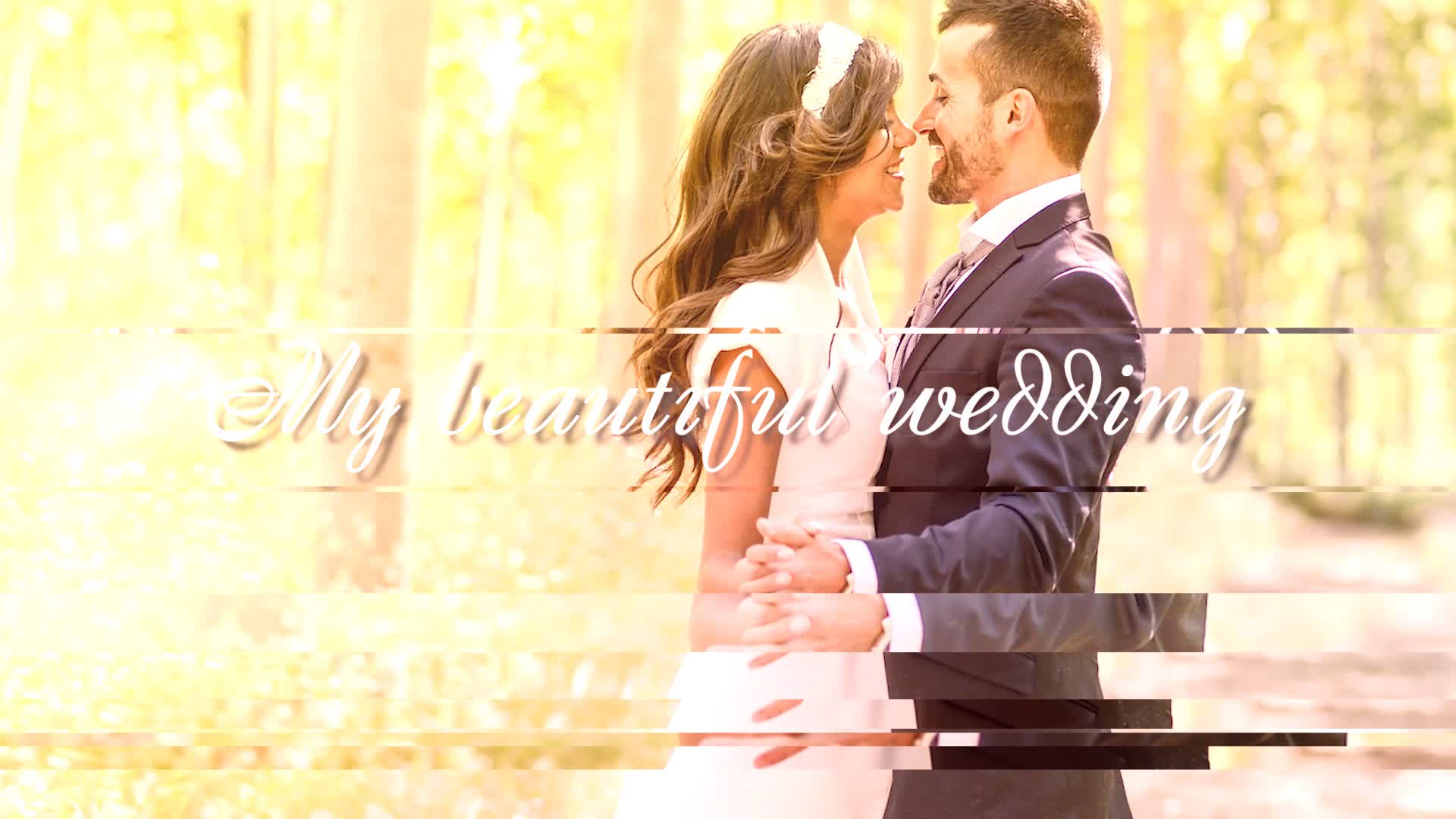 Dreamy Wedding Ribbon Slideshow