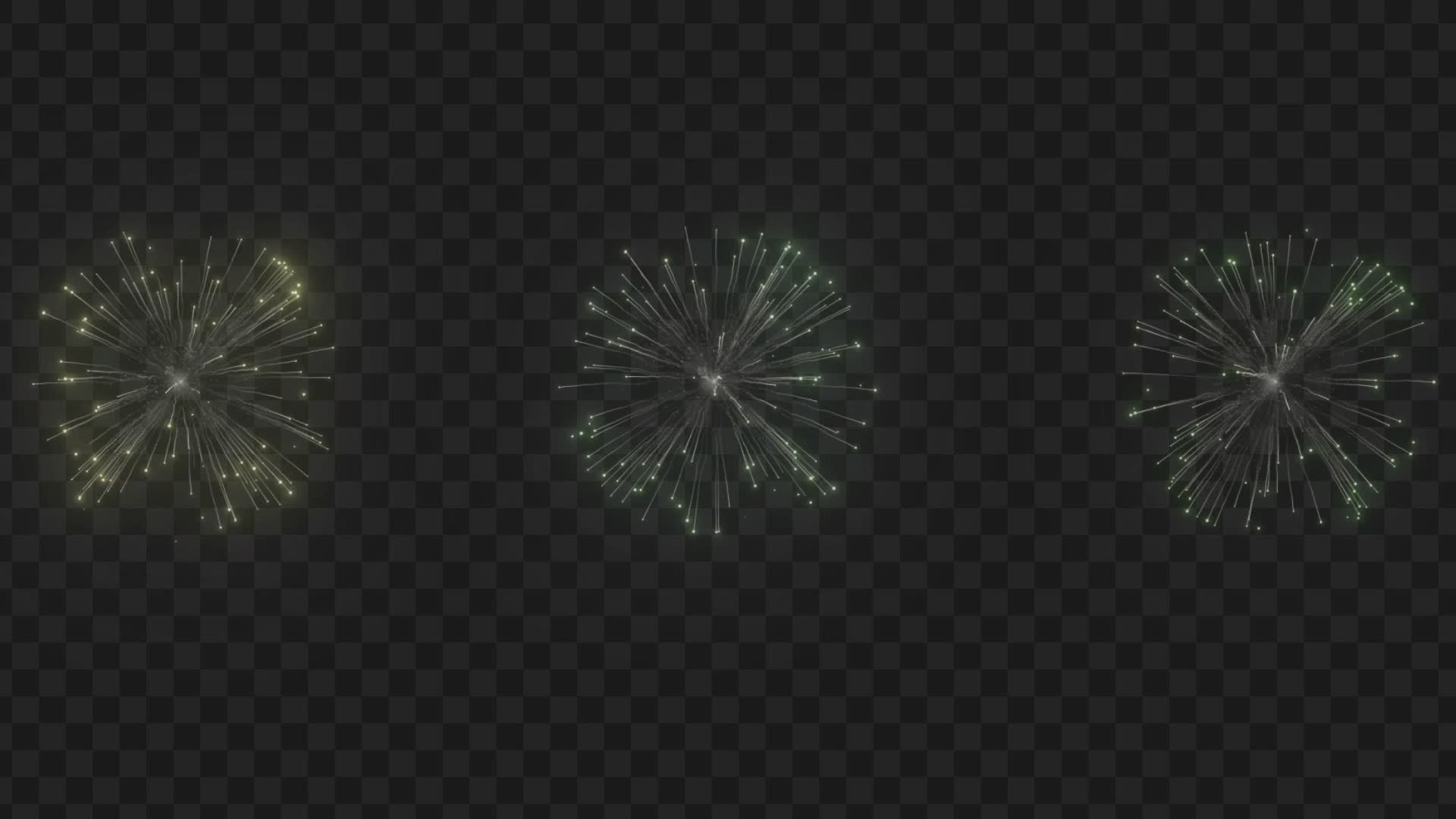 Big Fireworks Burst On Alpha