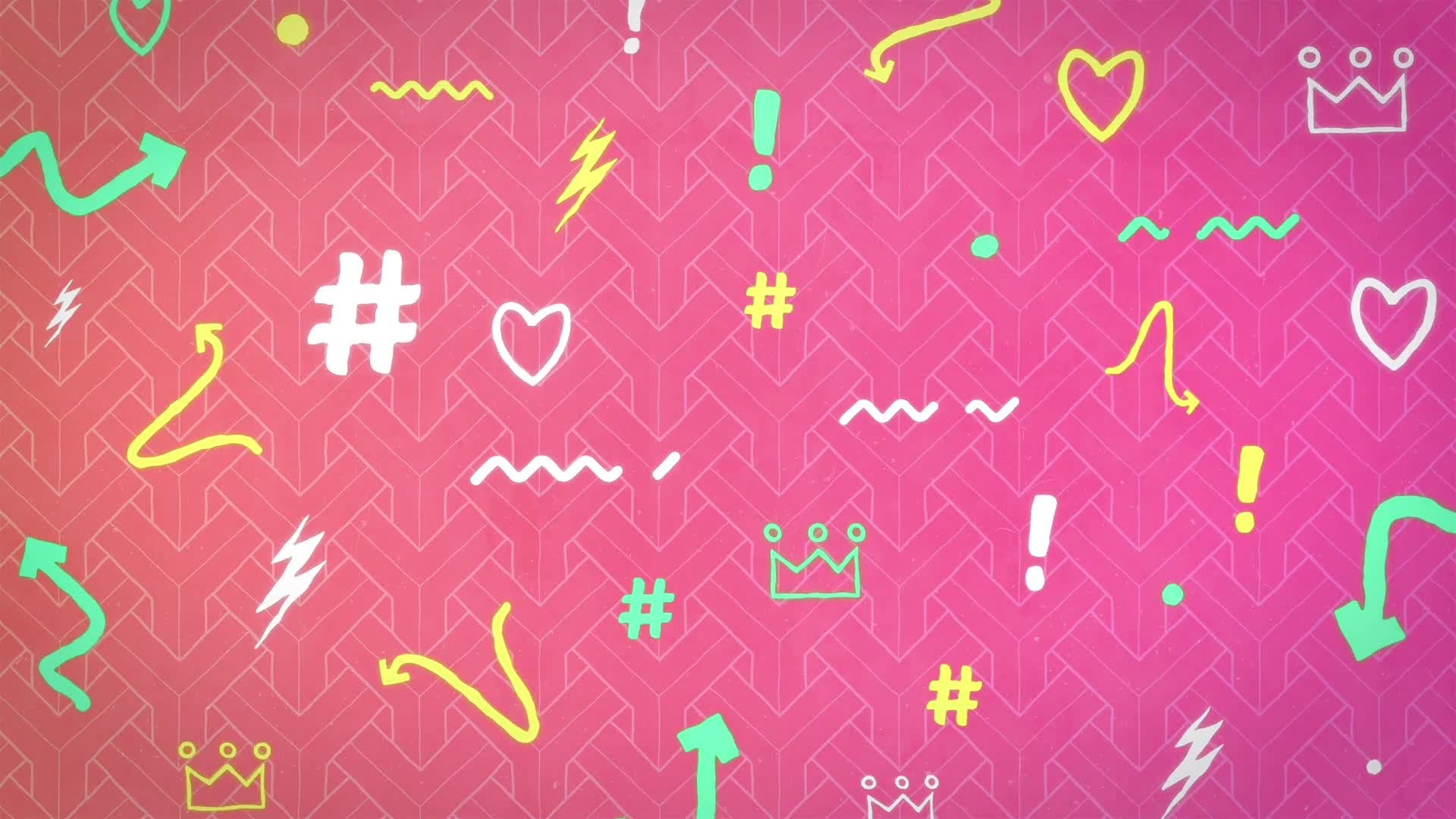 Dynamic Color Shapes Background