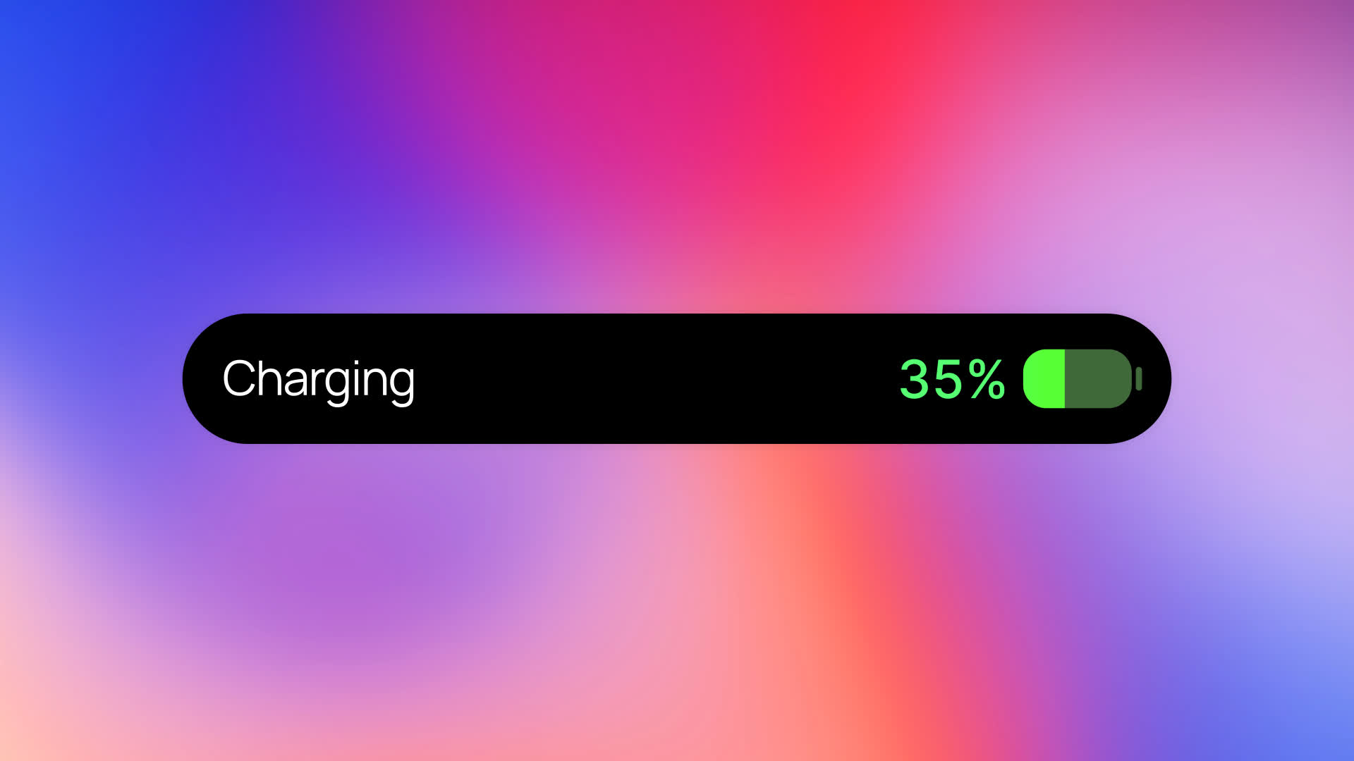 Dynamic Island Charging Status