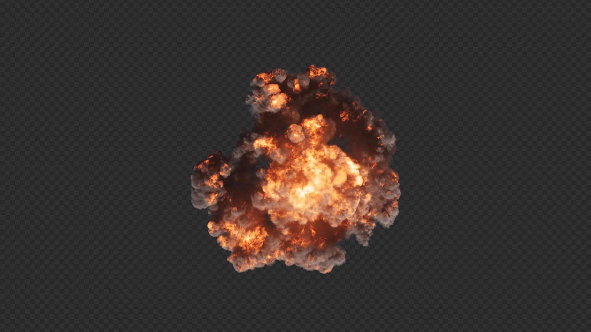 Dynamic Side Explosion Effect on Alpha