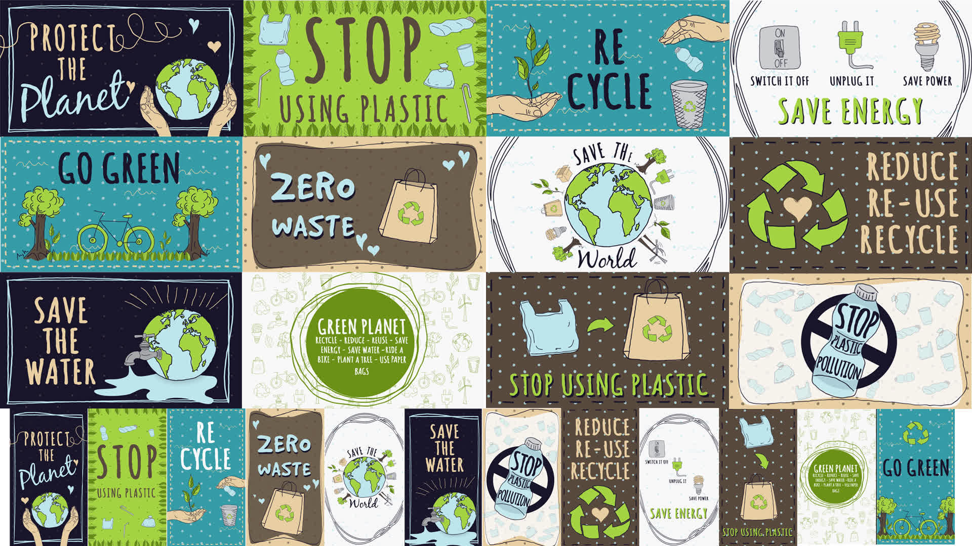 Earth Day Titles And Backgrounds
