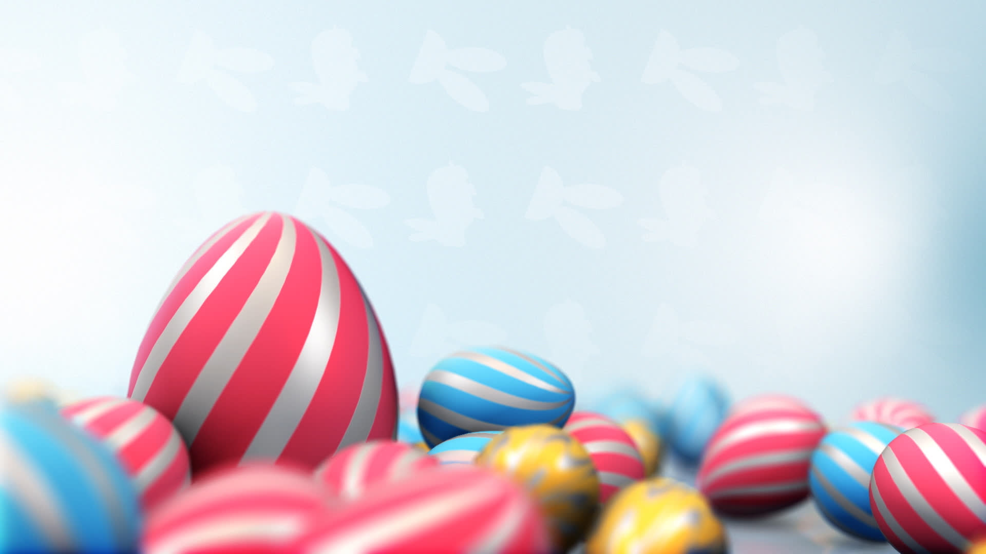 Easter 3D Background