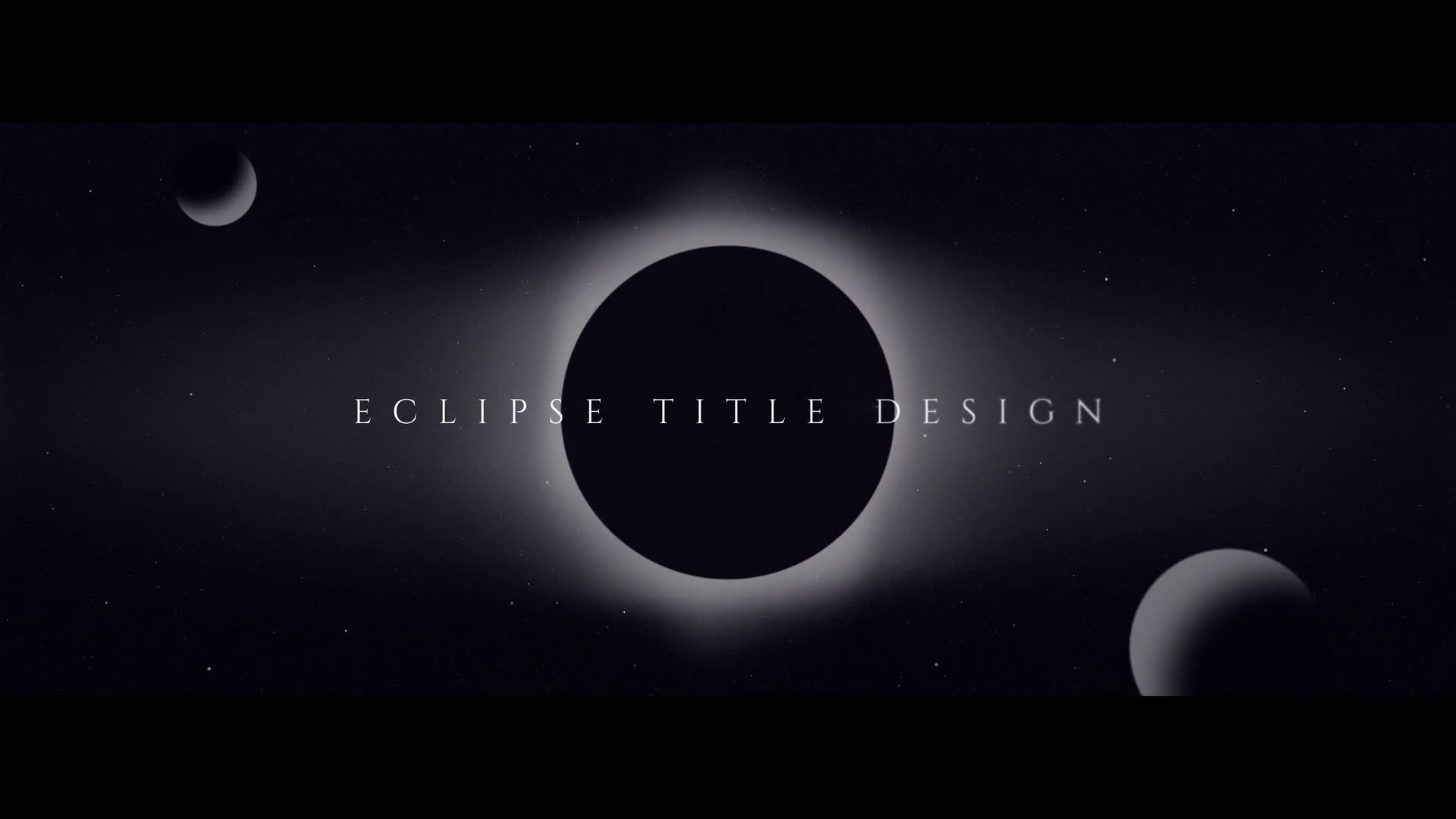 Eclipse Title Design
