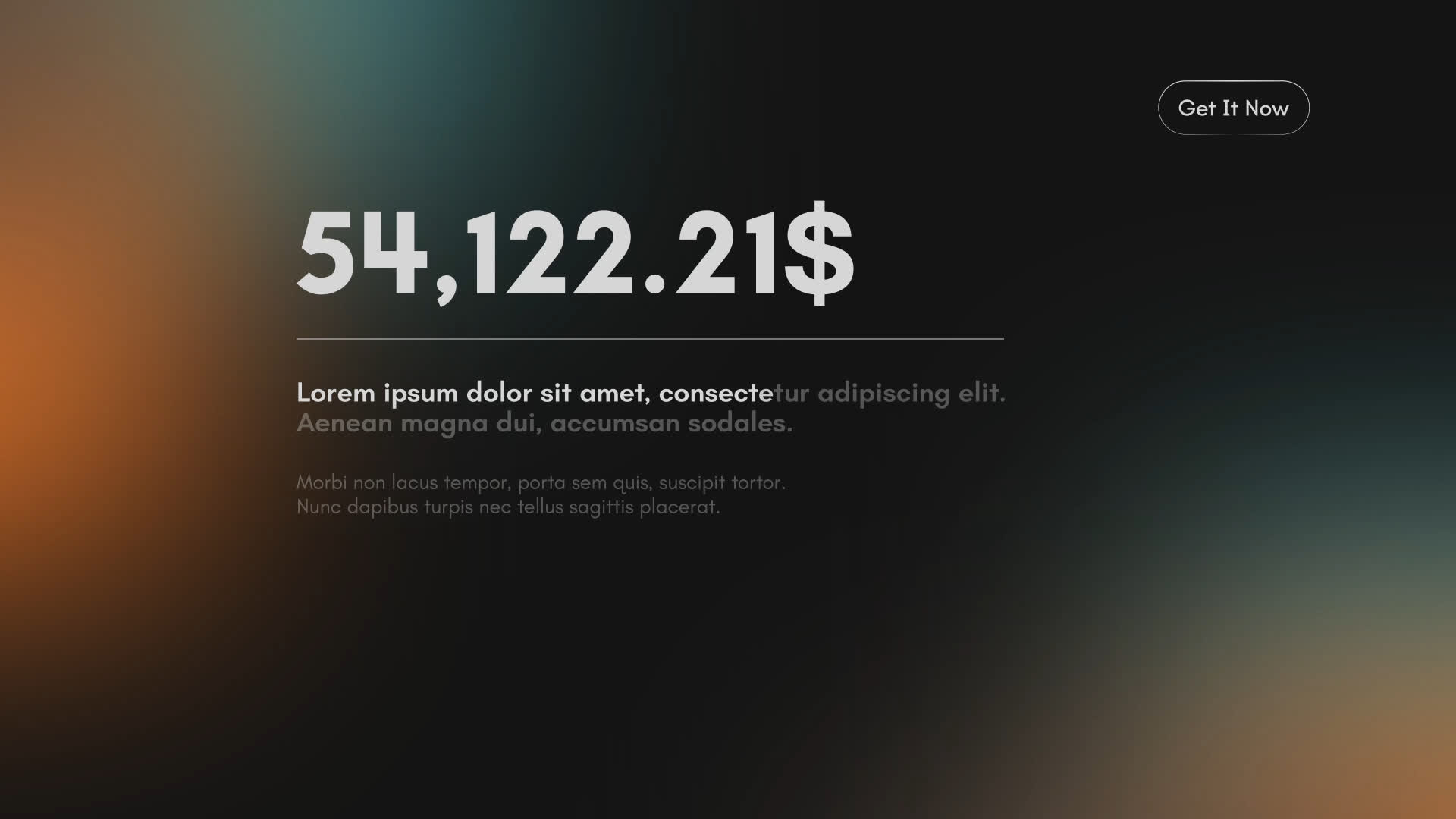 Elegant Infographic Scene