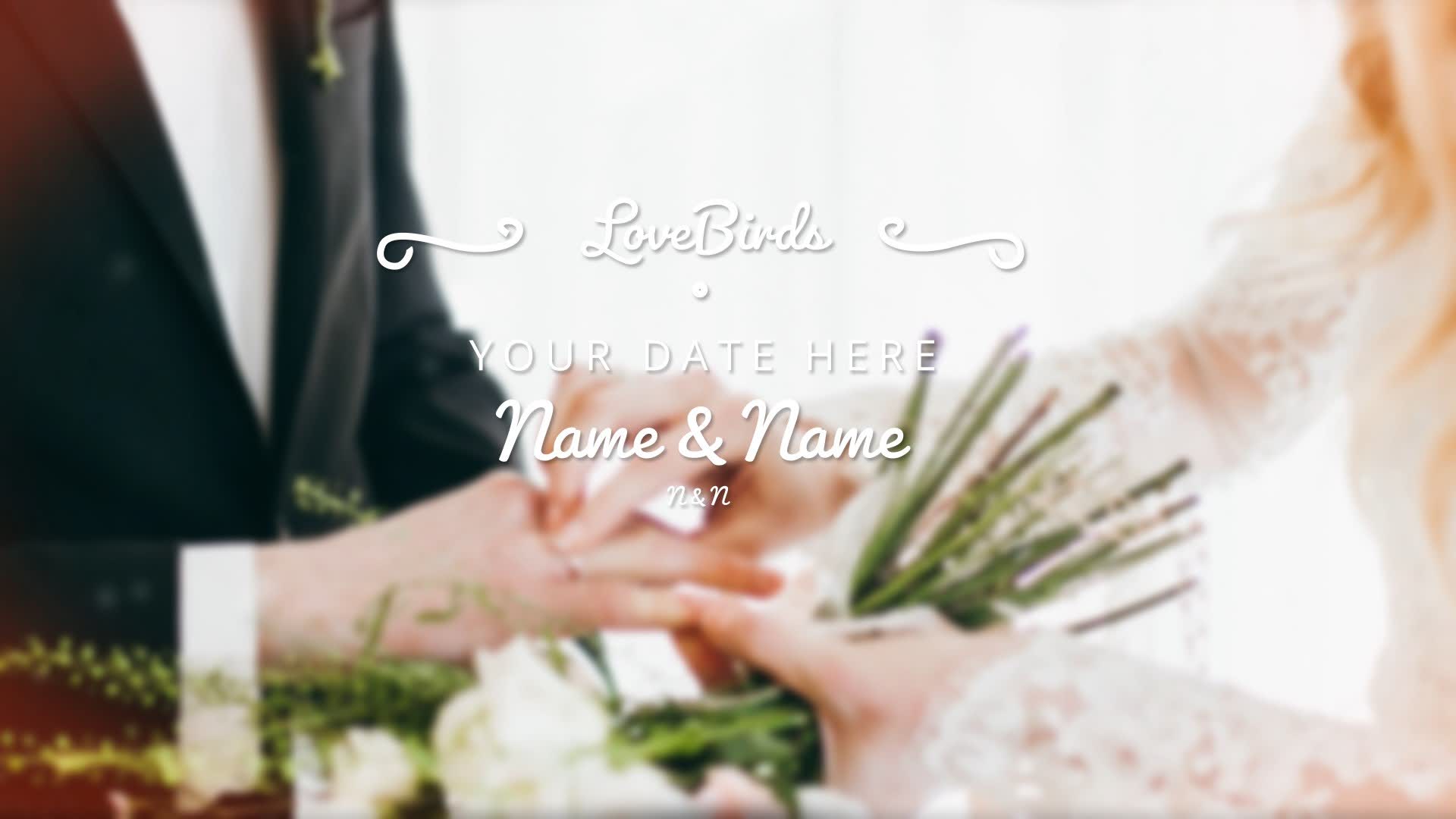 Elegant Rainbow Colored Wedding