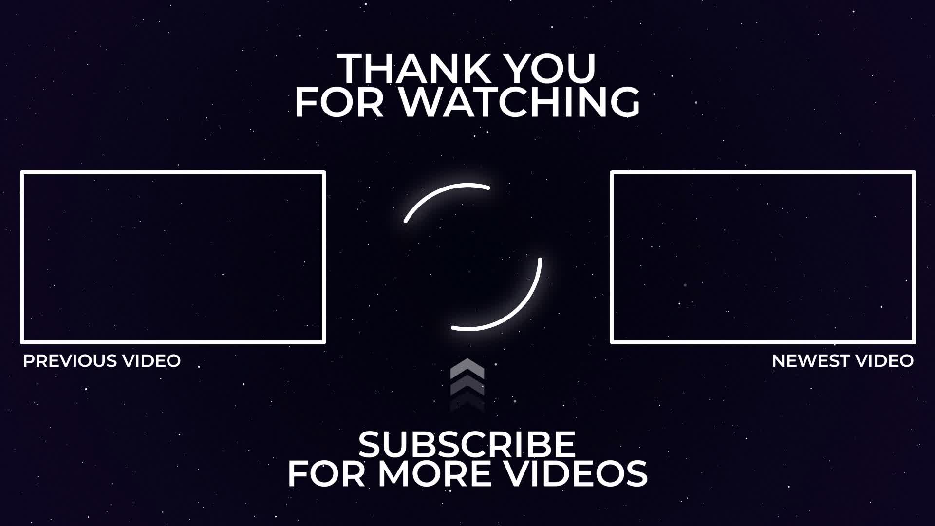End Screen Social Video