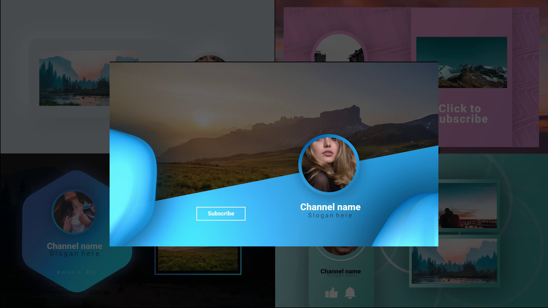 Endscreens Pack