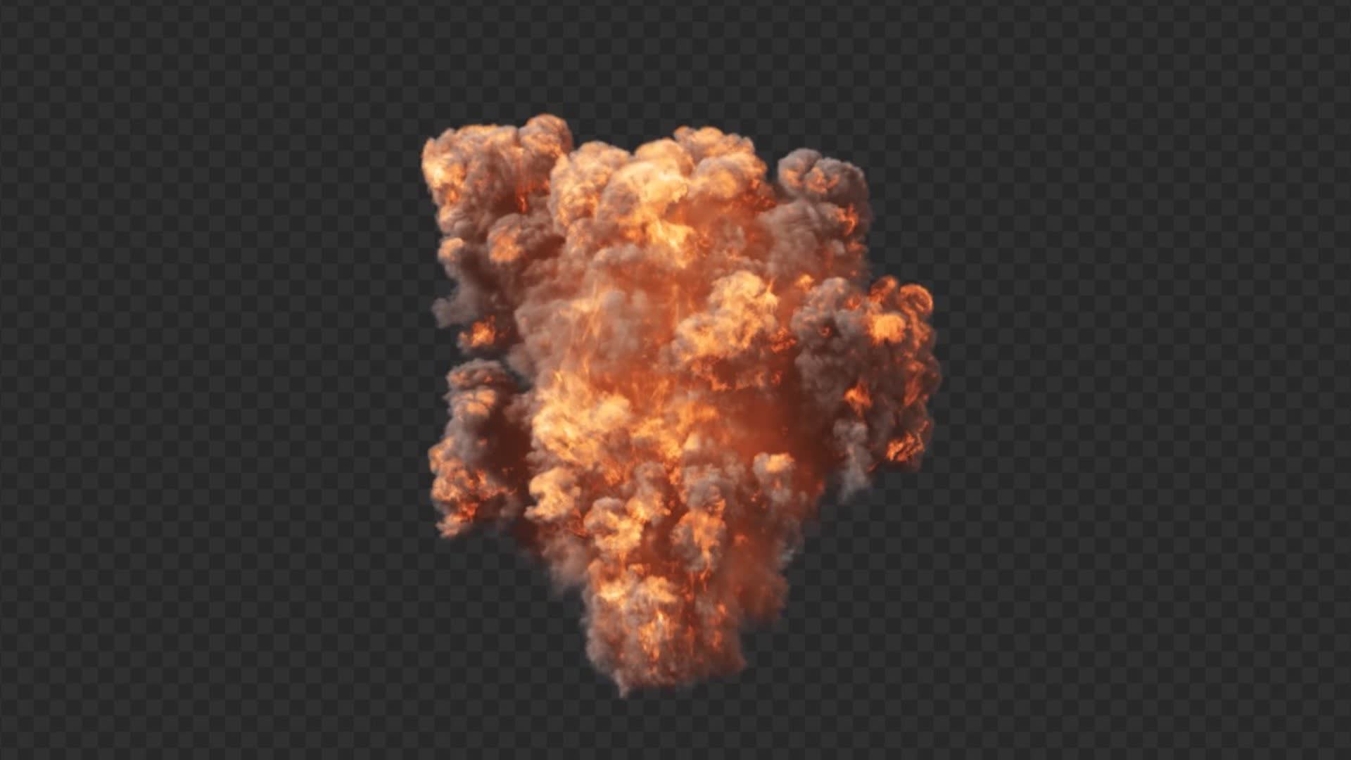 Epic Explosion Side Angle on Alpha