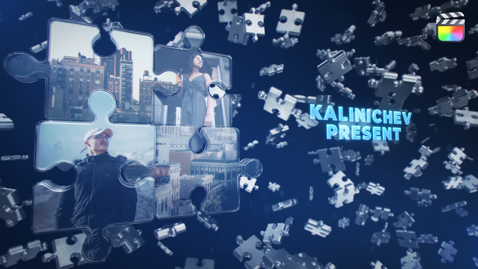 Epic Puzzle 3D Logo Intro
