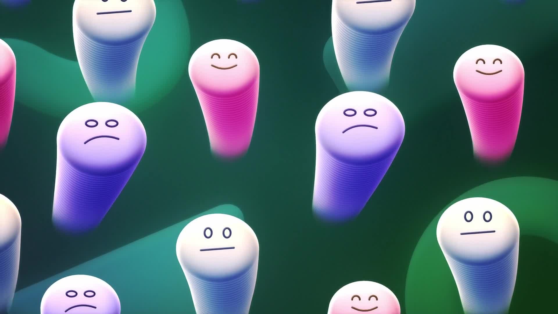 Ethereal Face Rise Animation