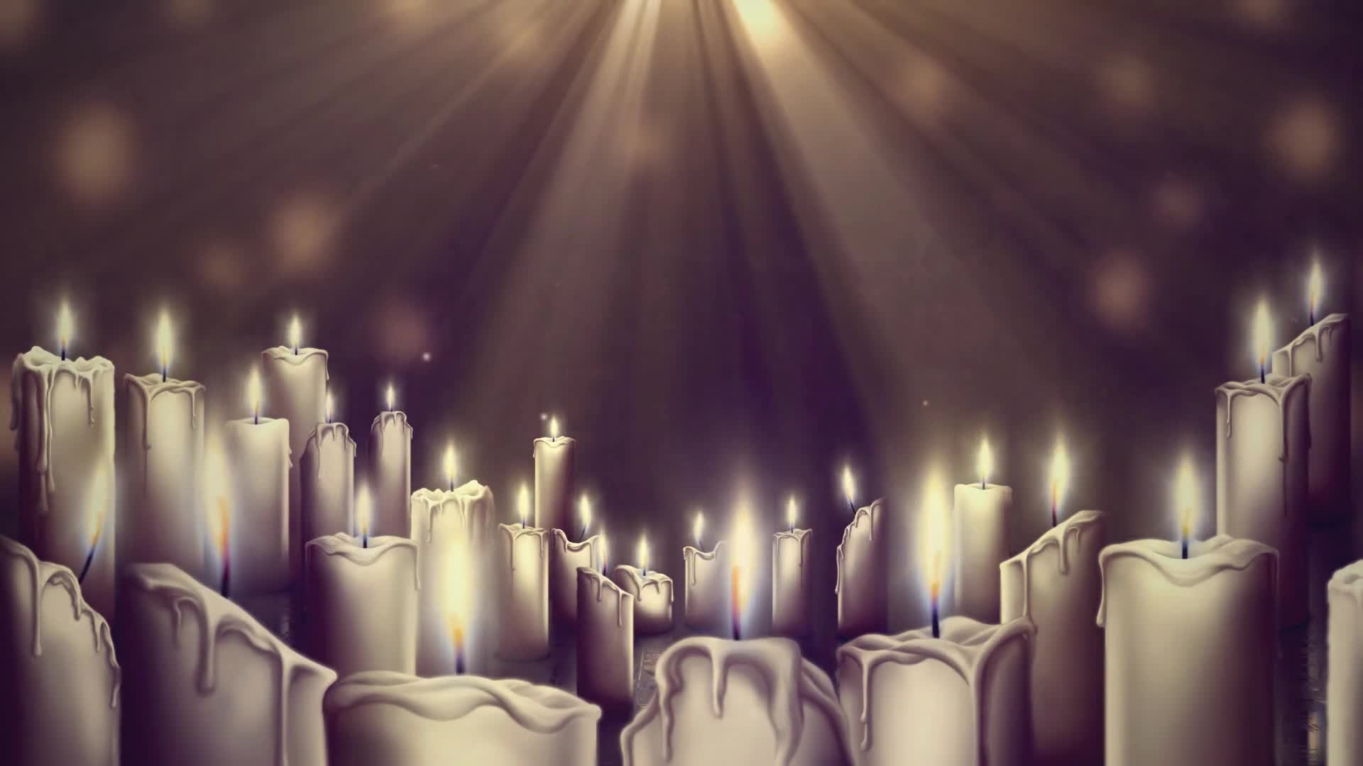 Evening Candlelight Background