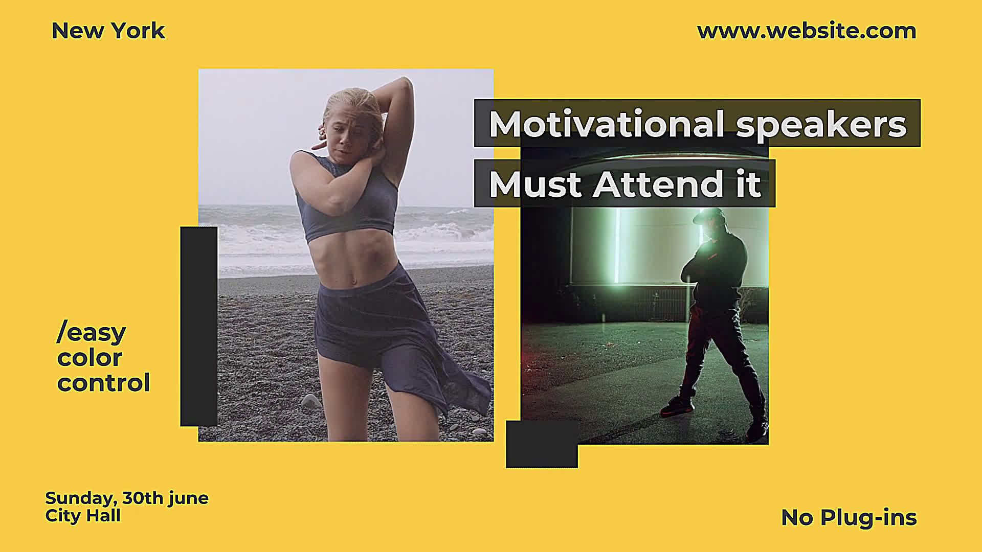 Event Slideshow Template