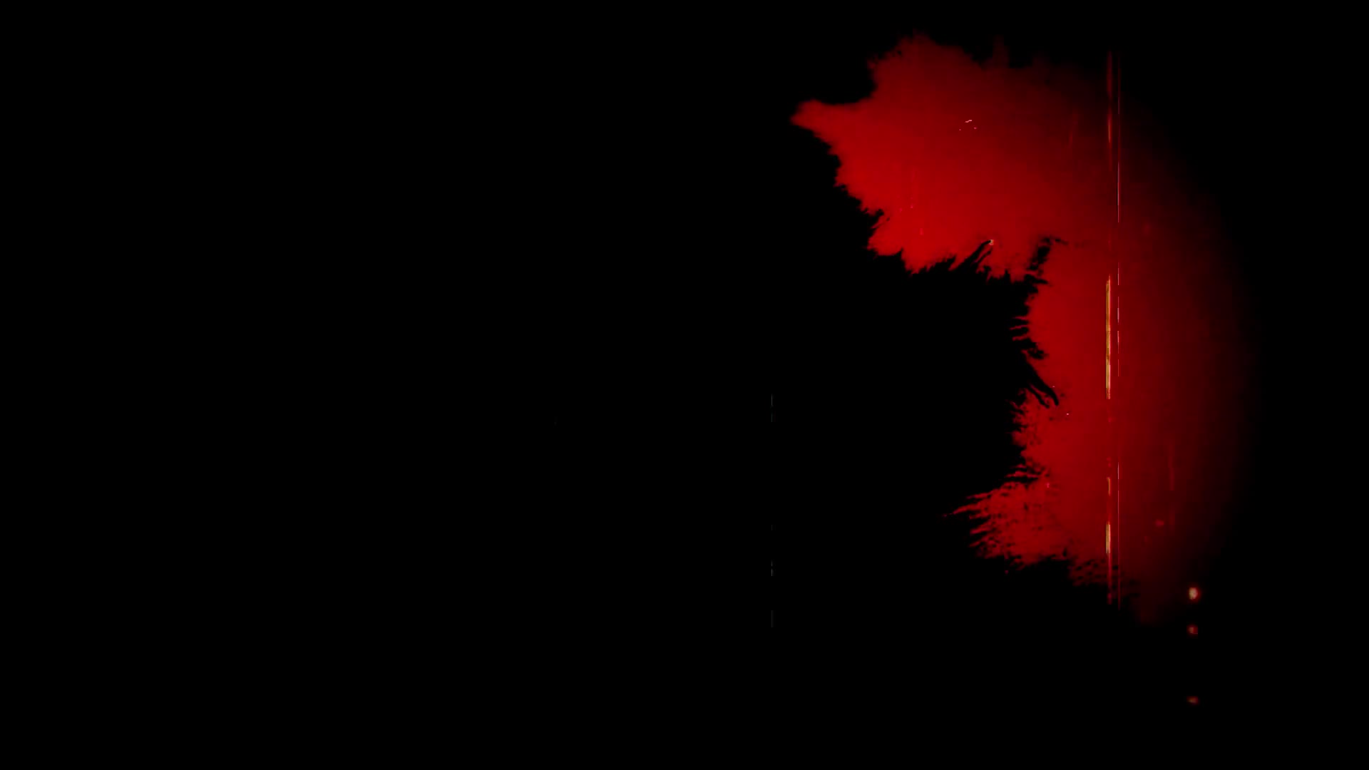 Evolving Red Film Burn