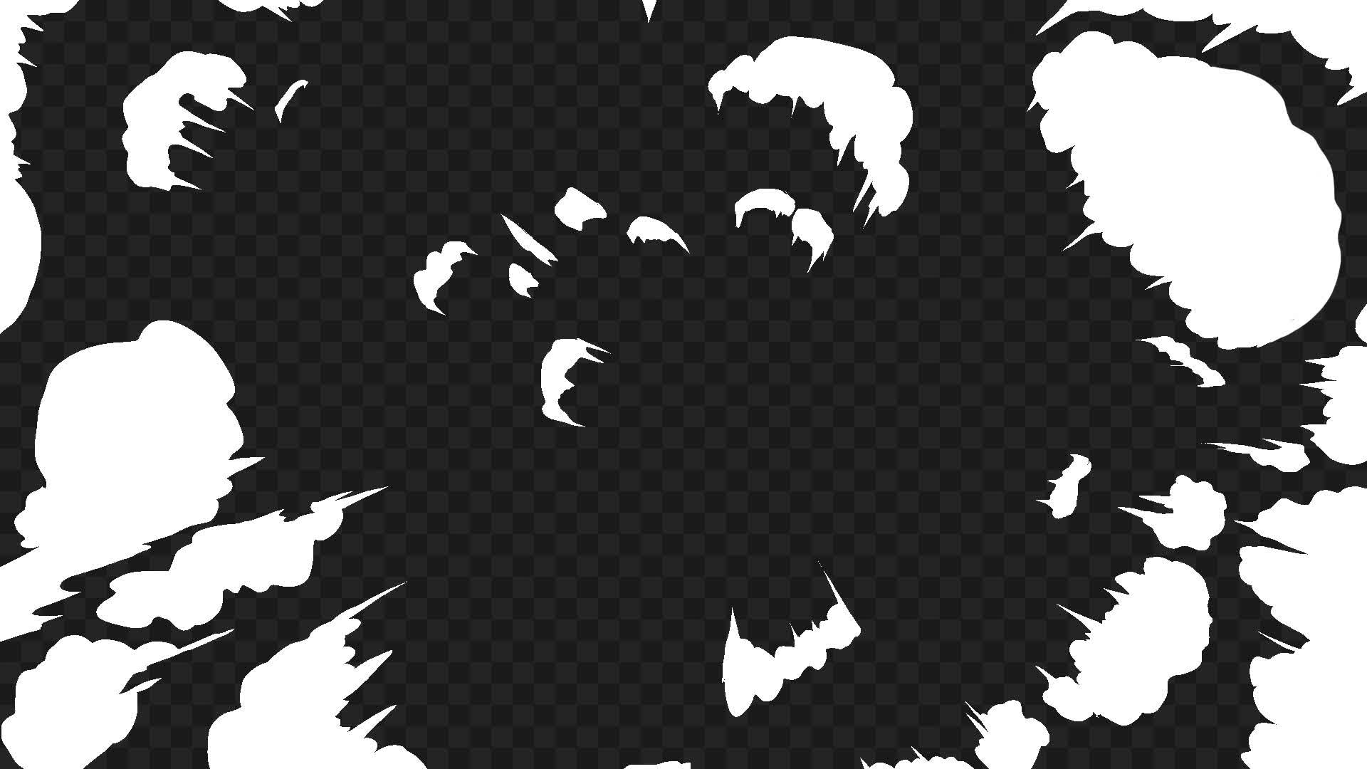 Explosion Hand Drawn Animated Transition