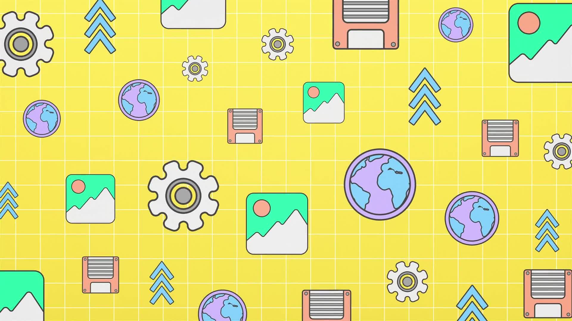 Expressive Icon Animation Scene