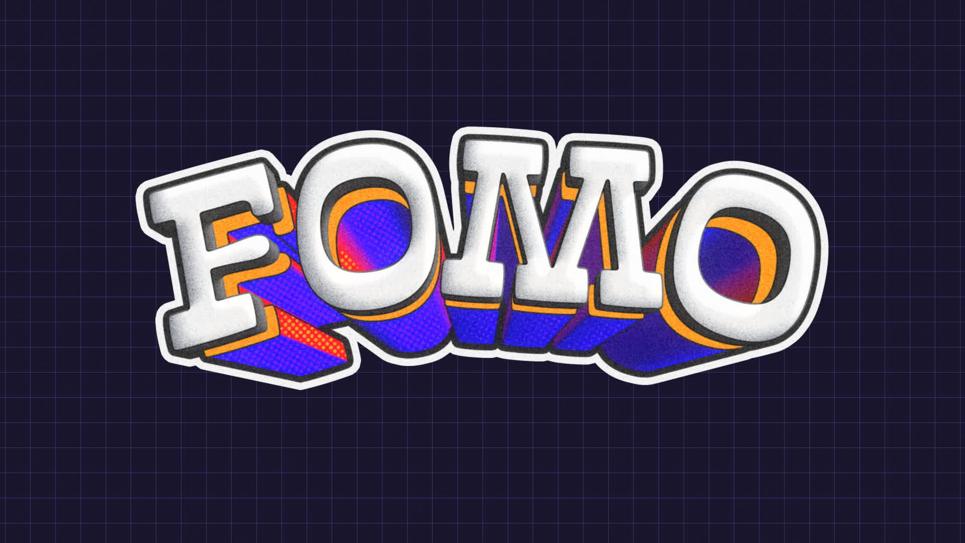 FOMO Sticker