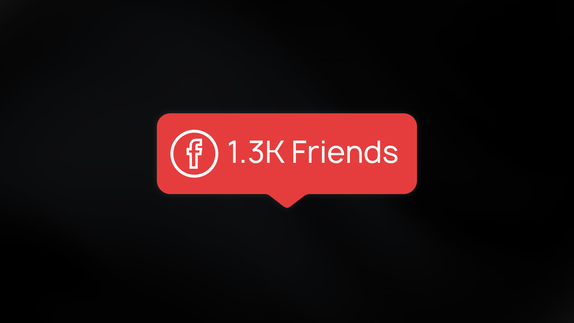 Facebook Friends Notification Counter Popup