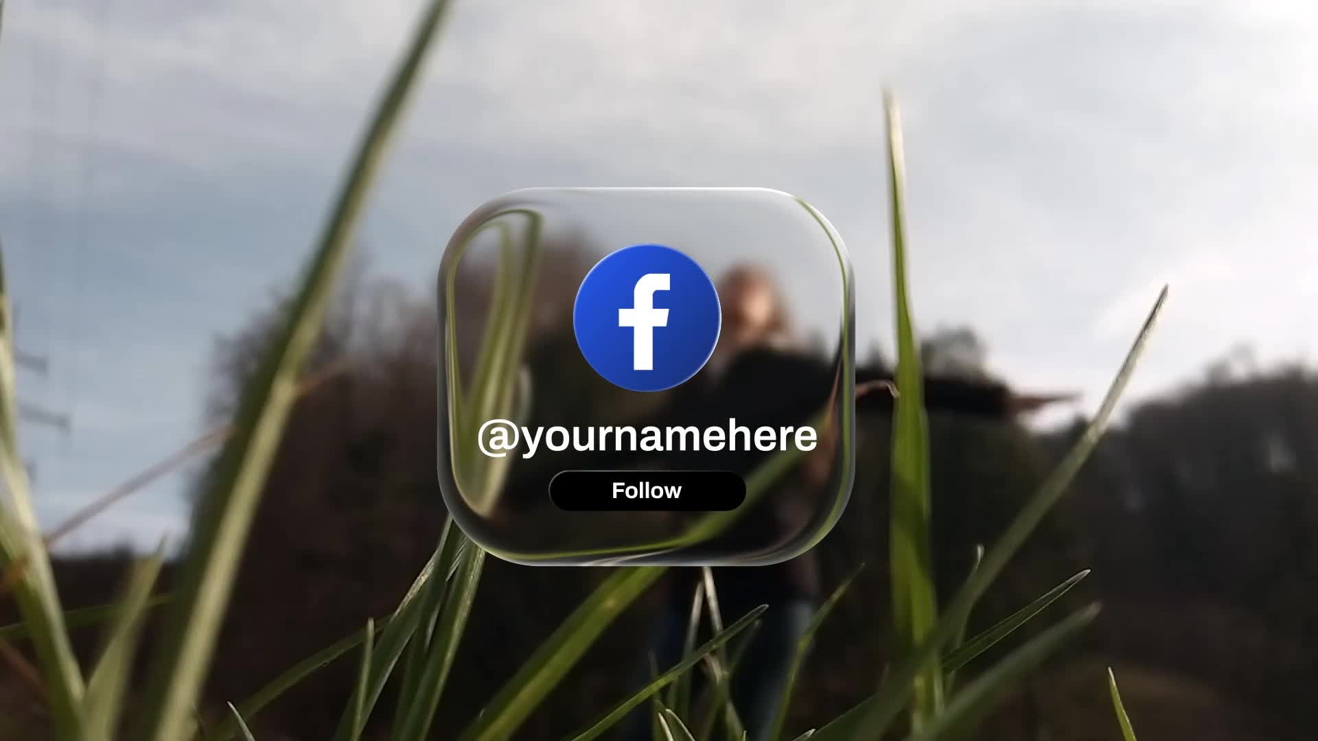 Facebook Liquid Glass Follow Notification