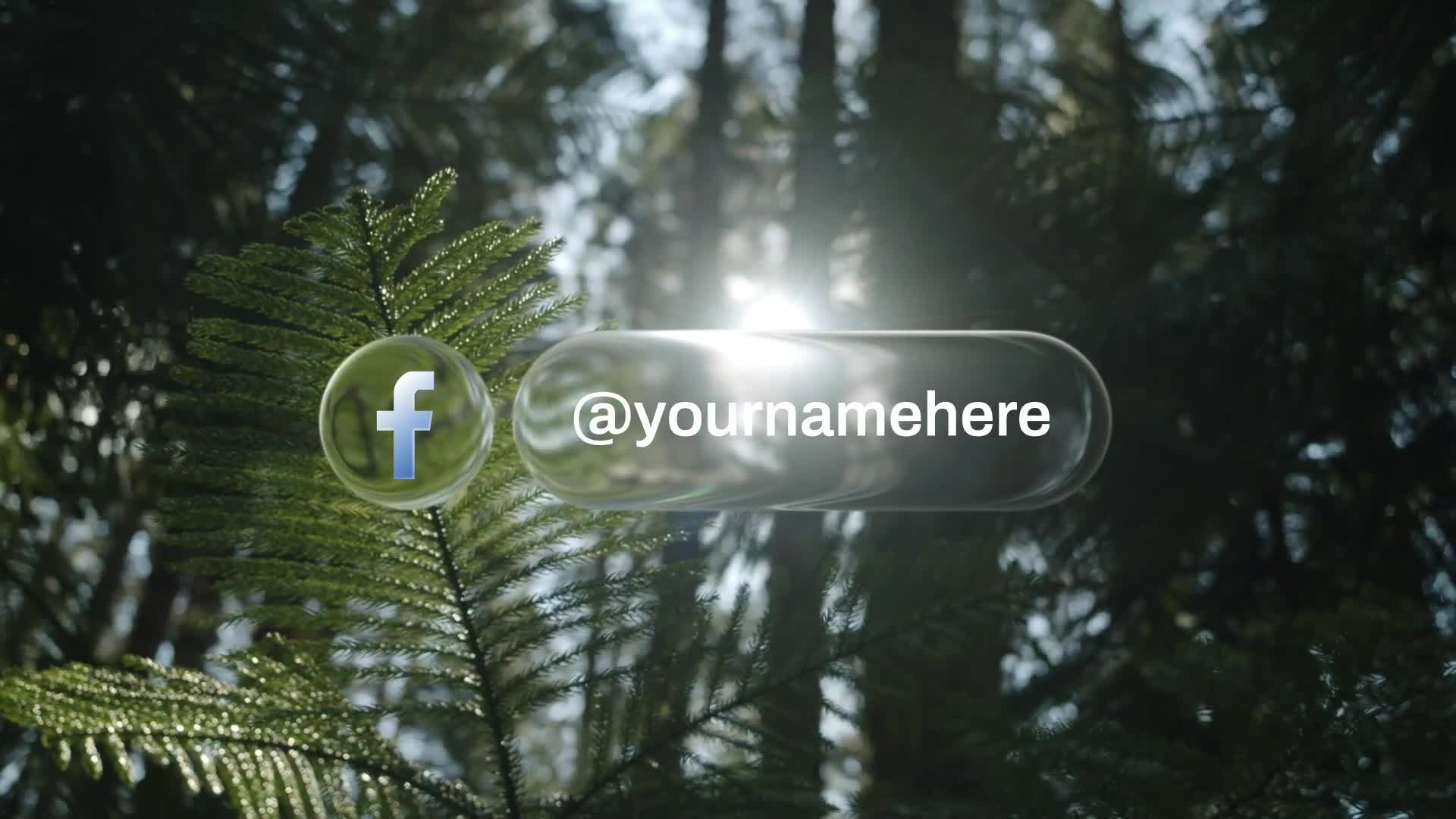 Facebook Liquid Glass Lowerthirds