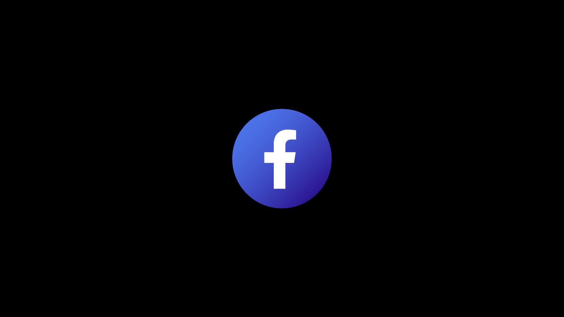 Facebook Logo Bouncing Reveal