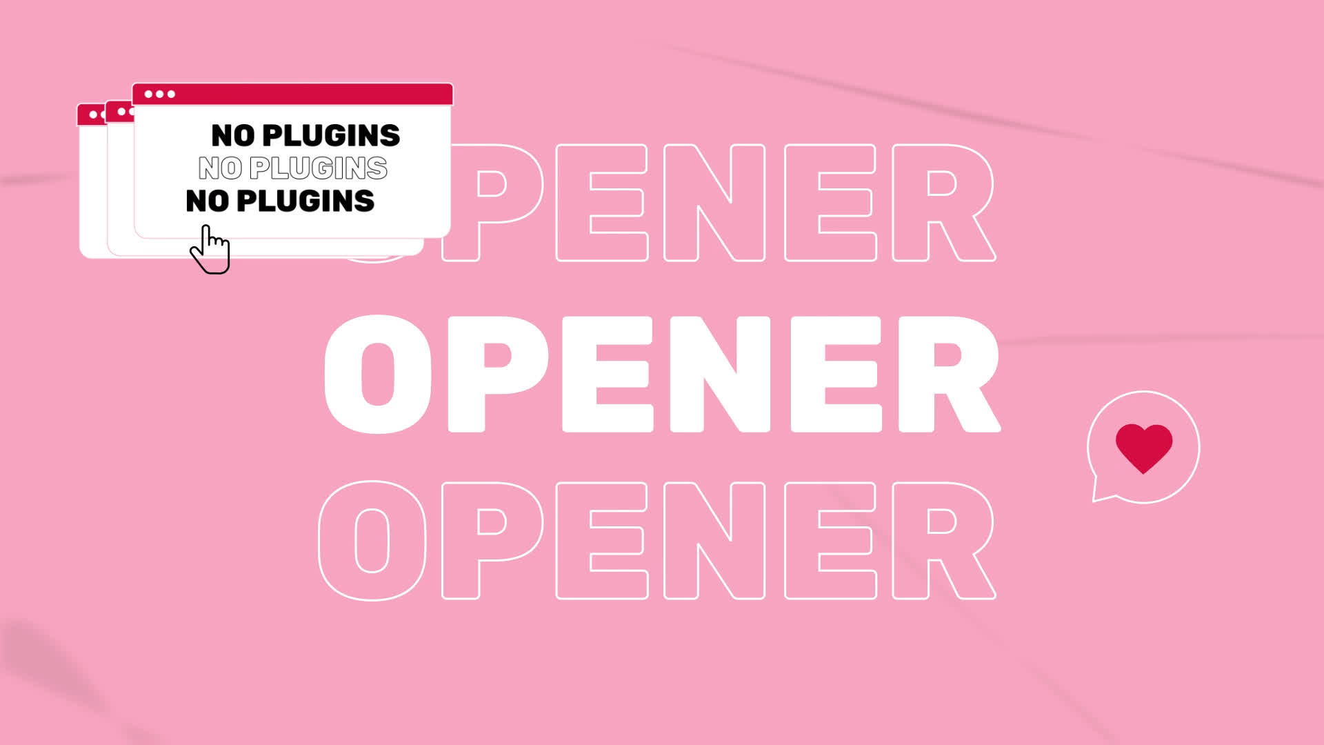 Pink Fashion Opener