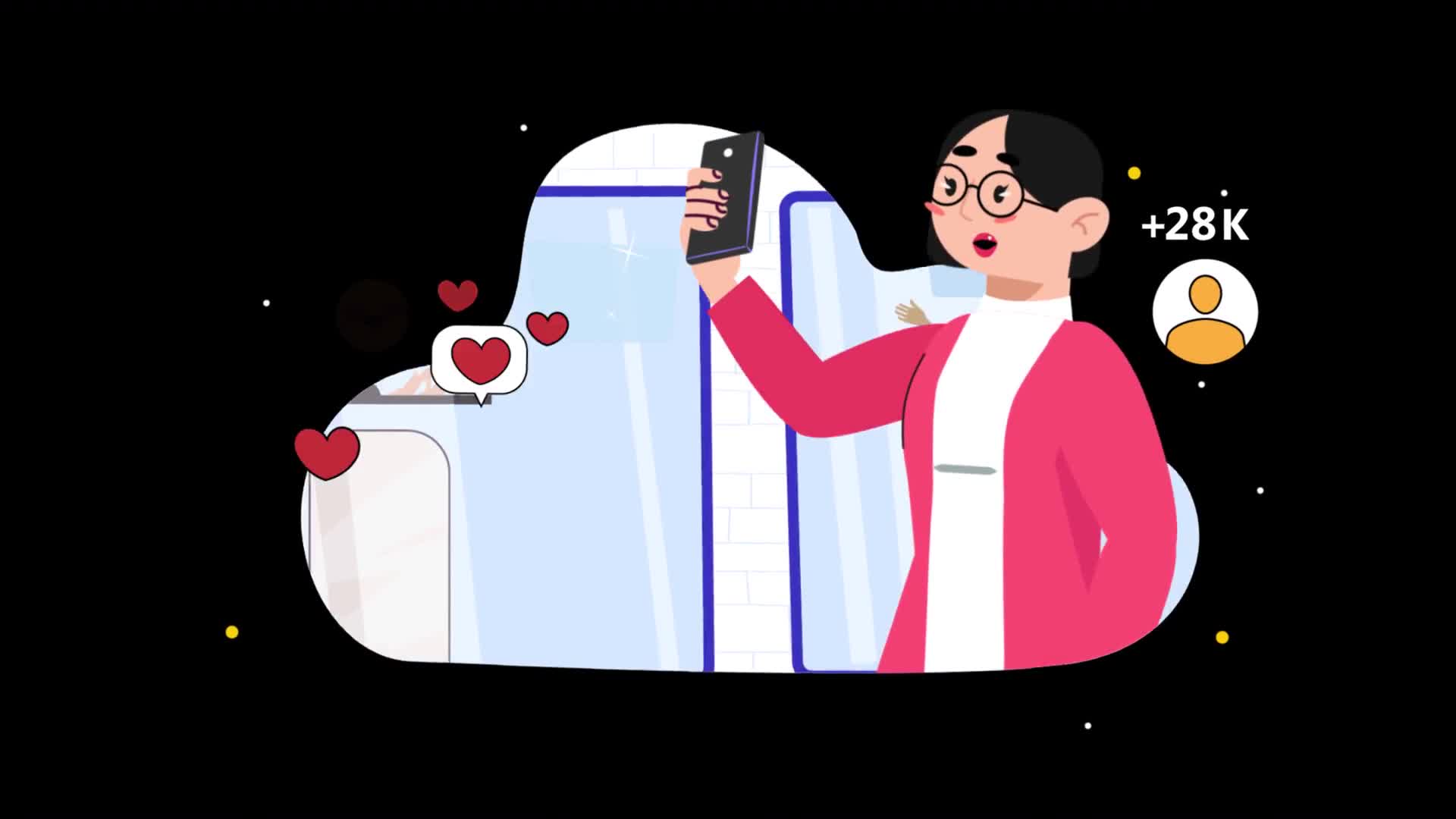 Female Influencer Streaming Live In Clothing Stores On Alpha