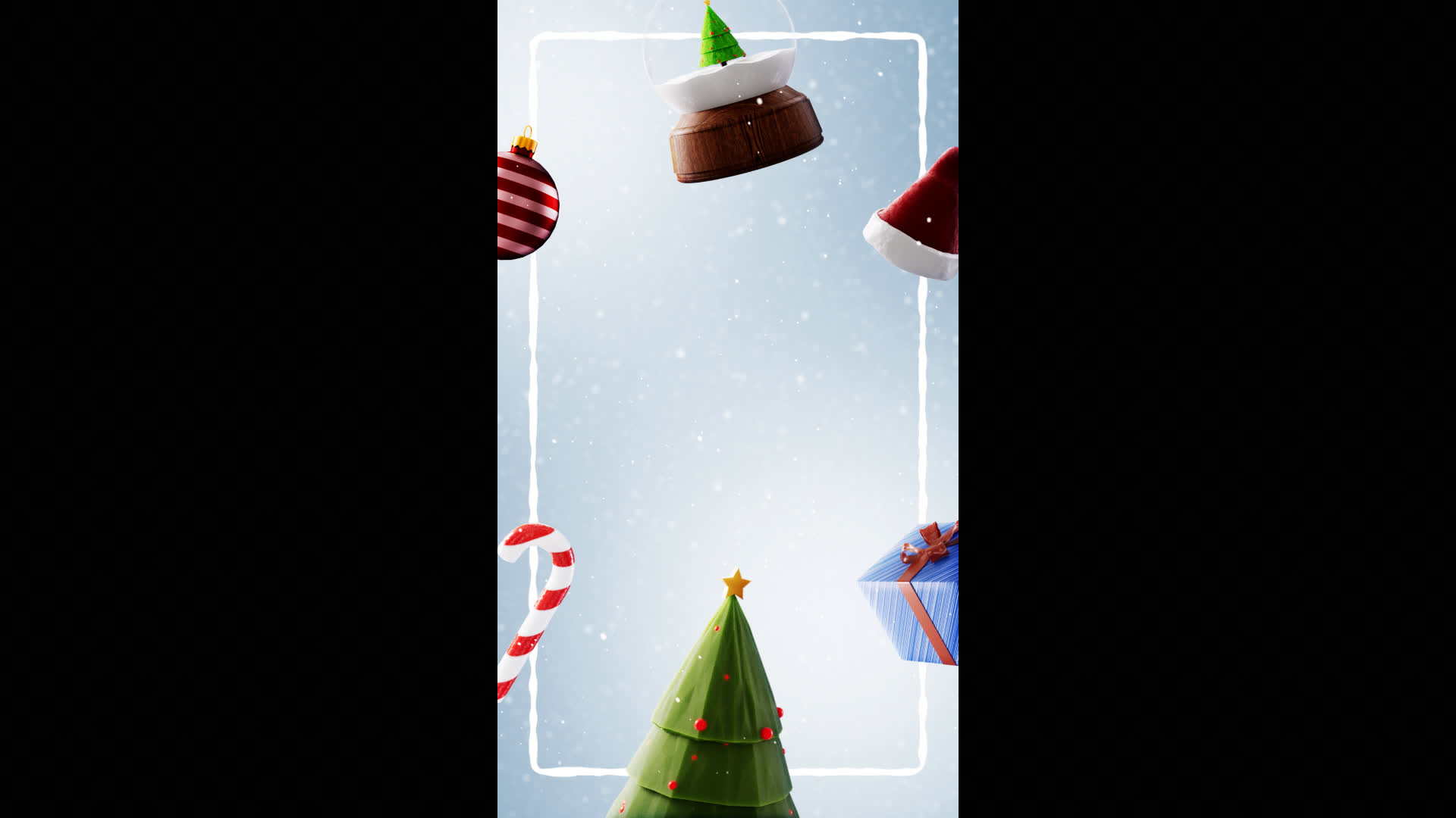 Festive Christmas Background