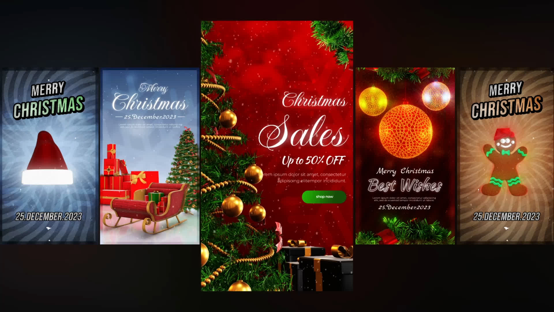 3D Festive Christmas Stories