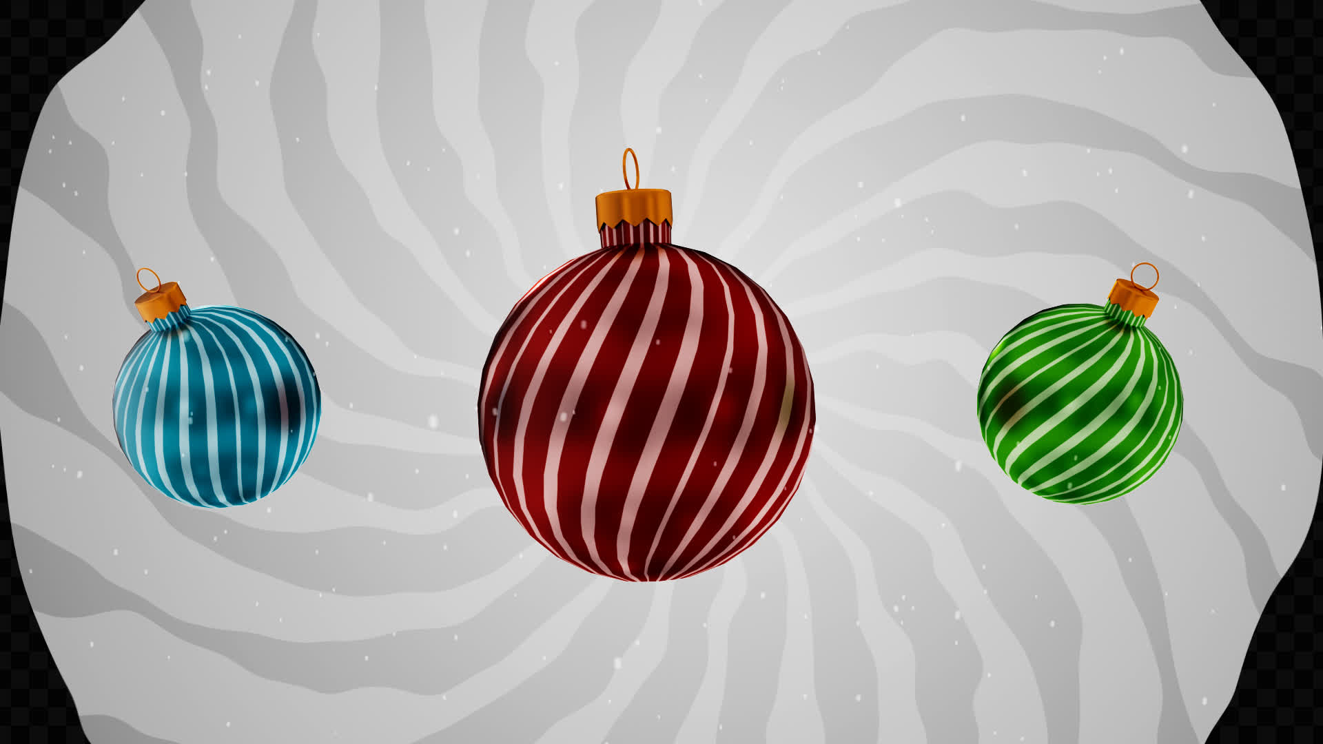 Festive Ornaments Transition