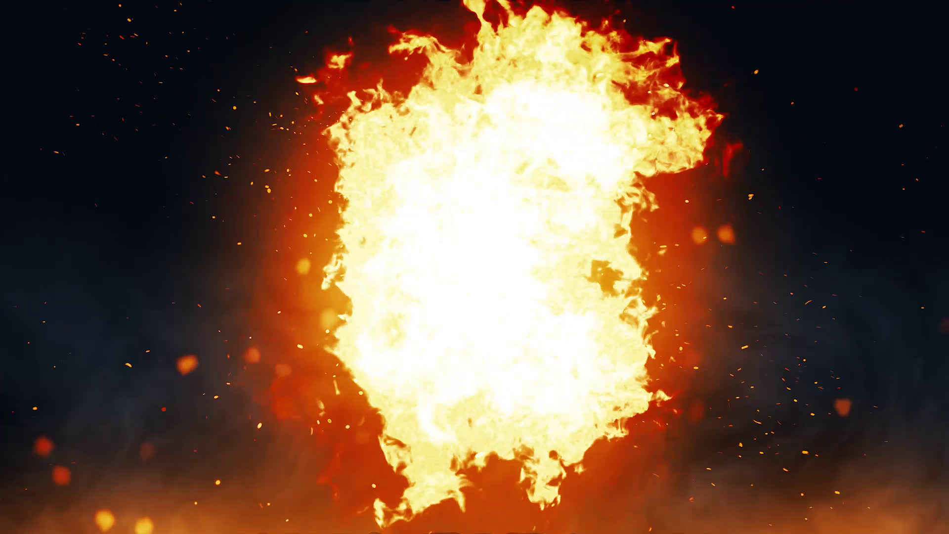 Fiery Logo Reveal